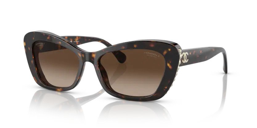  CHANEL
Mod：5481HA
Size：56口16-140
代购版本
珍珠原色
logo 圆润饱
