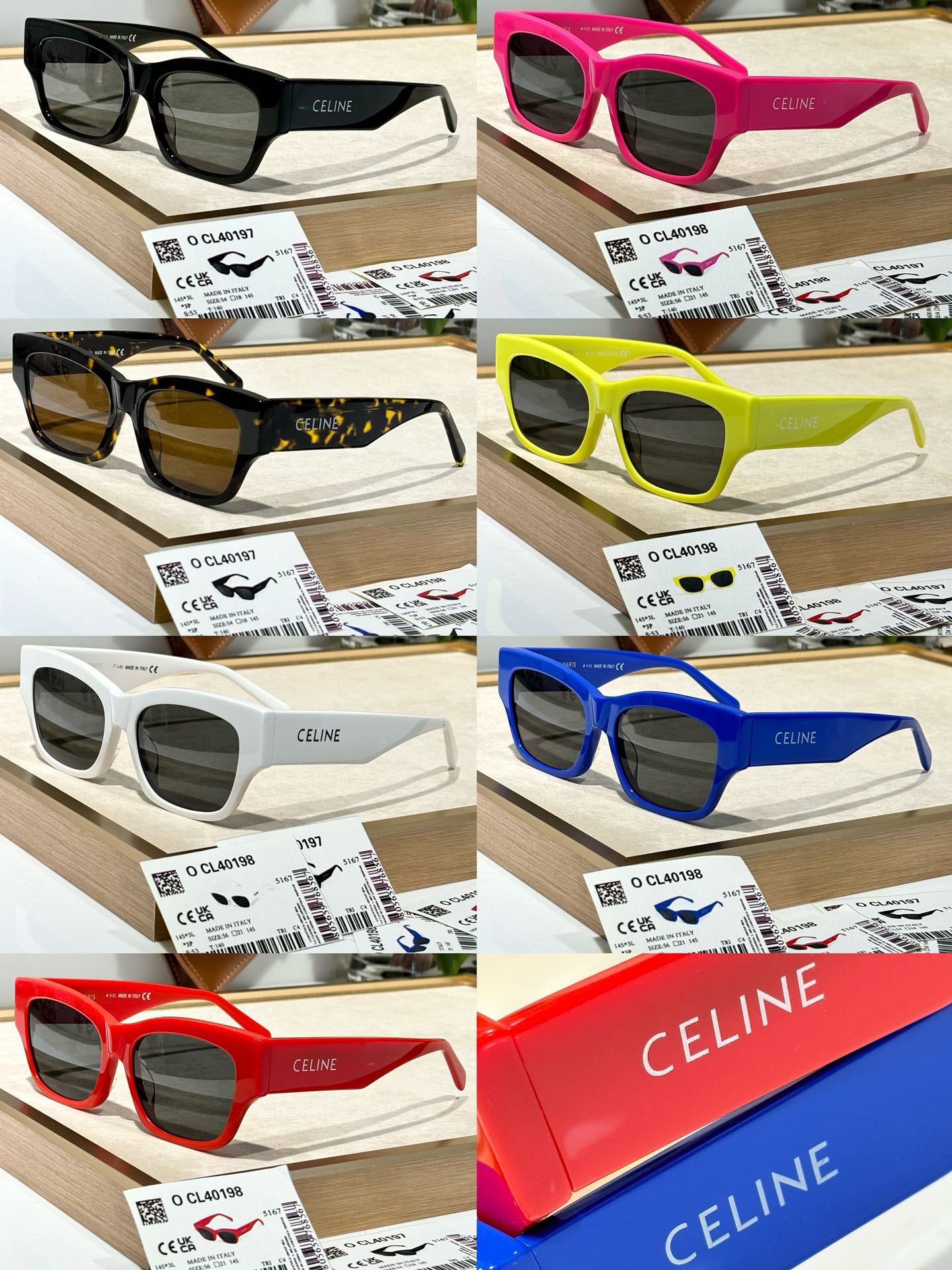 传图就卖的热门款冲Celine*Mod:CL40197SIZE54口18-145