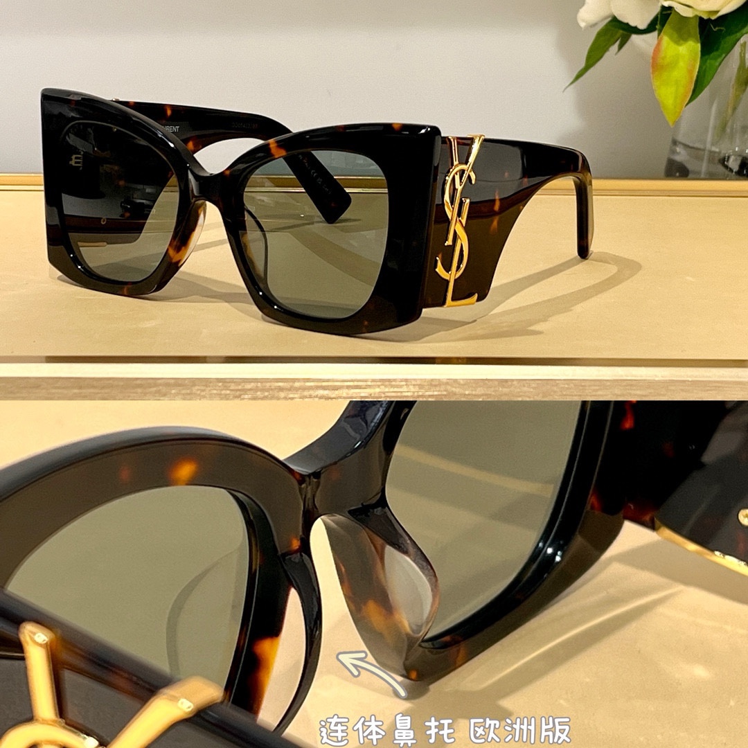 高版本Saint LaurentMod：SL M119FSize：53-19-135欧版无鼻托 Euro