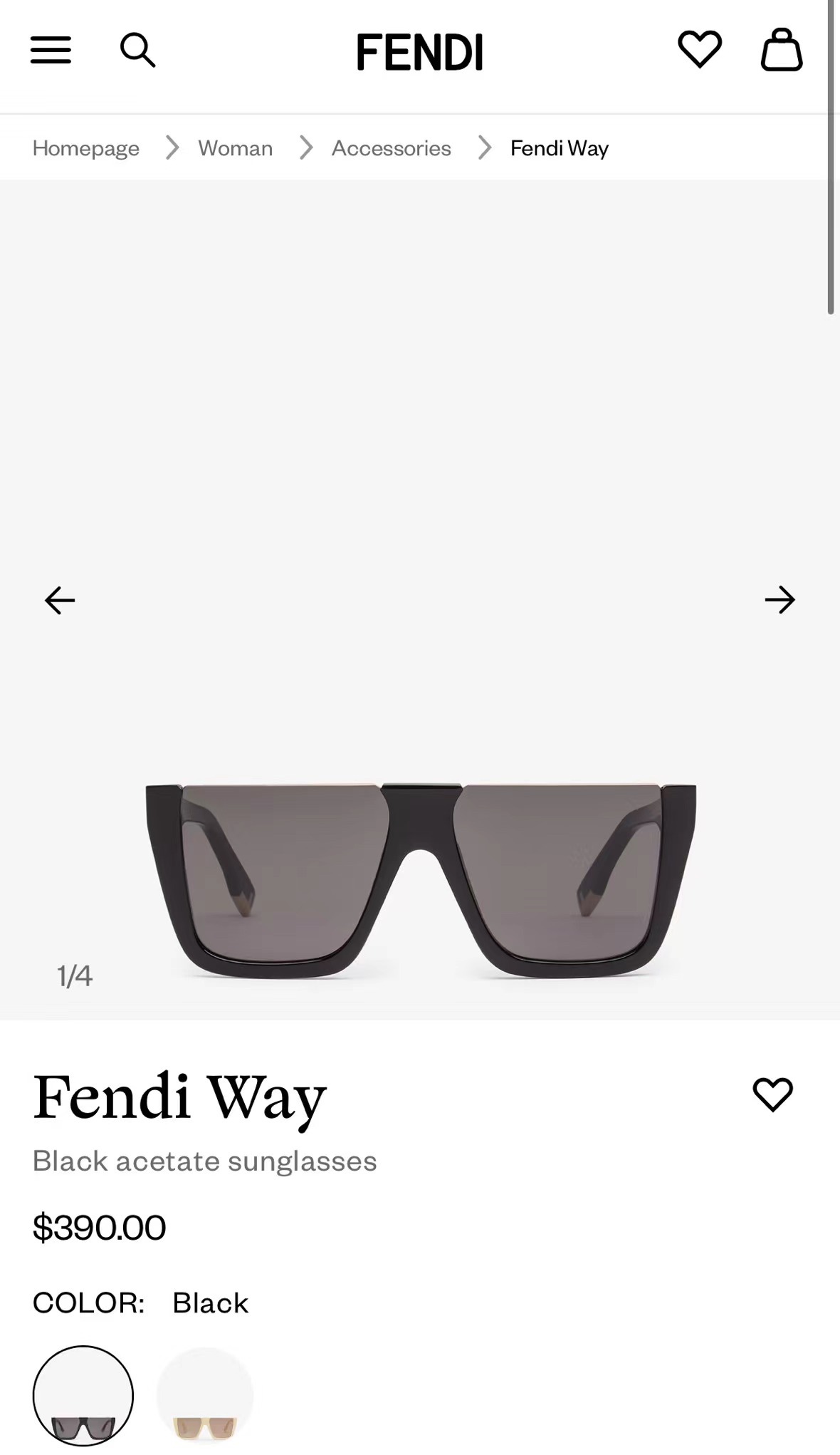 Fendi*FE40136ISize:56-16-145