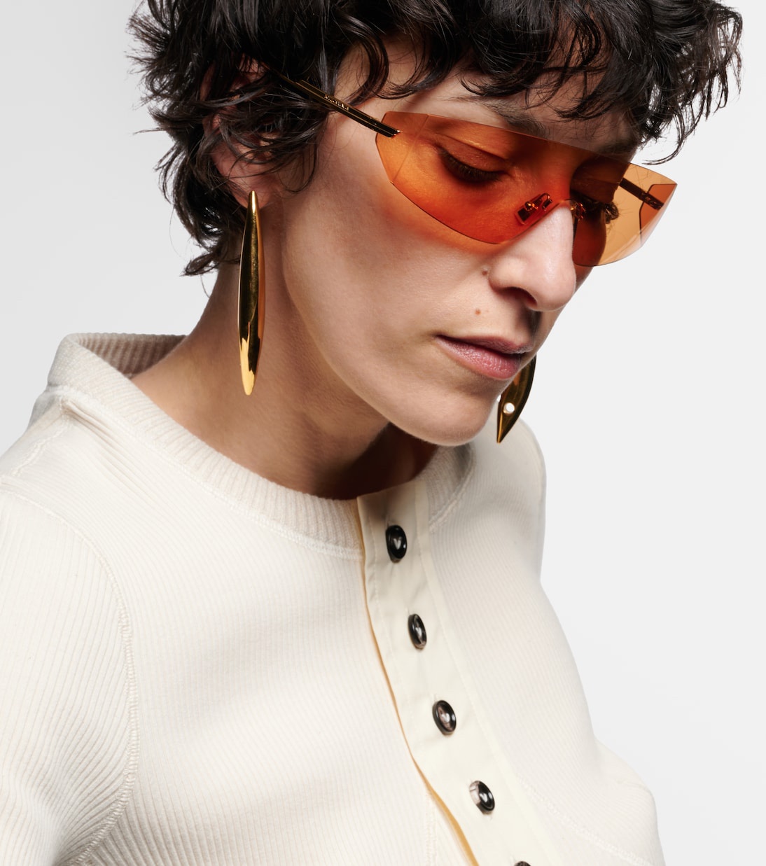 Bottega Veneta BV1299S Sunglasses: Original Quality, No Fading, Confirm Fit for Handsome Look - 图片 3
