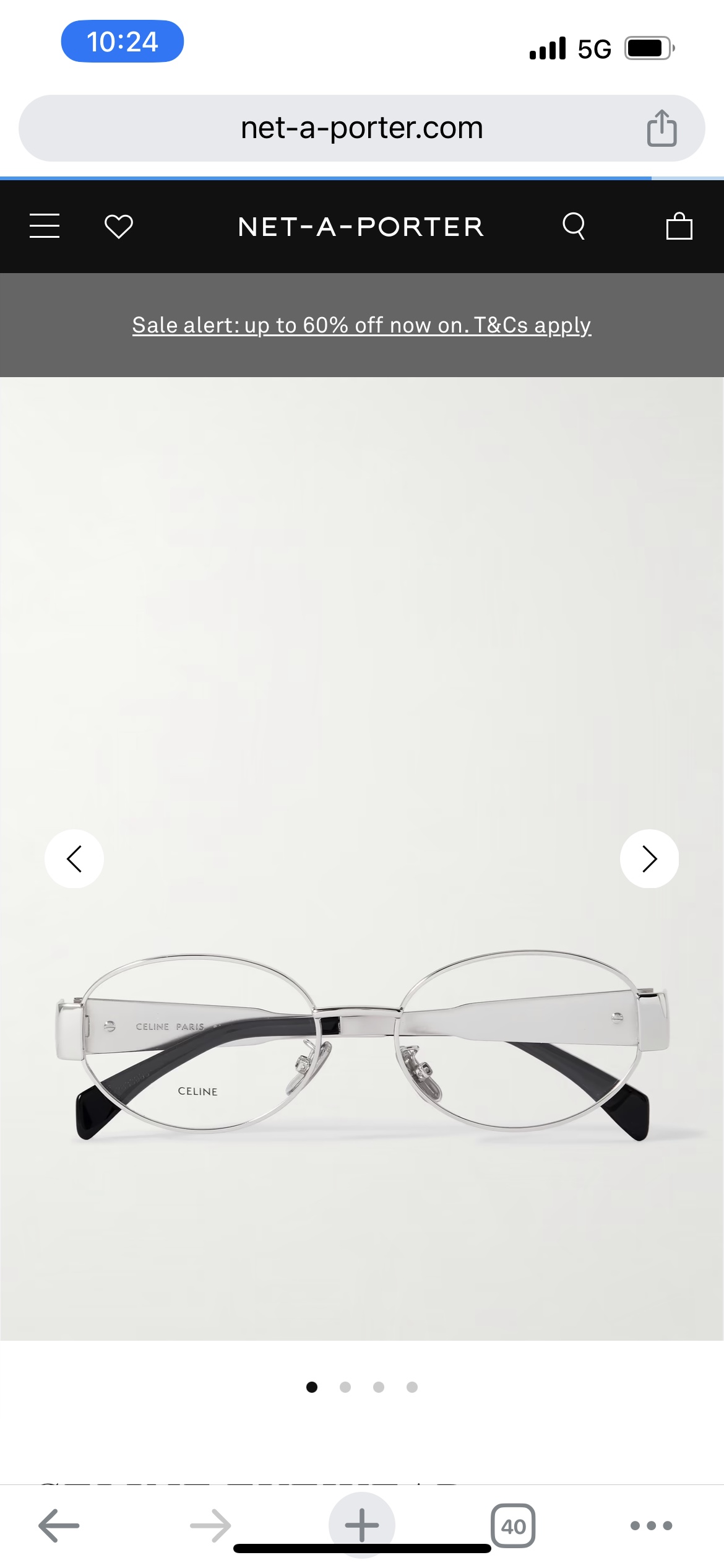 Designer Sunglasses CL40235U