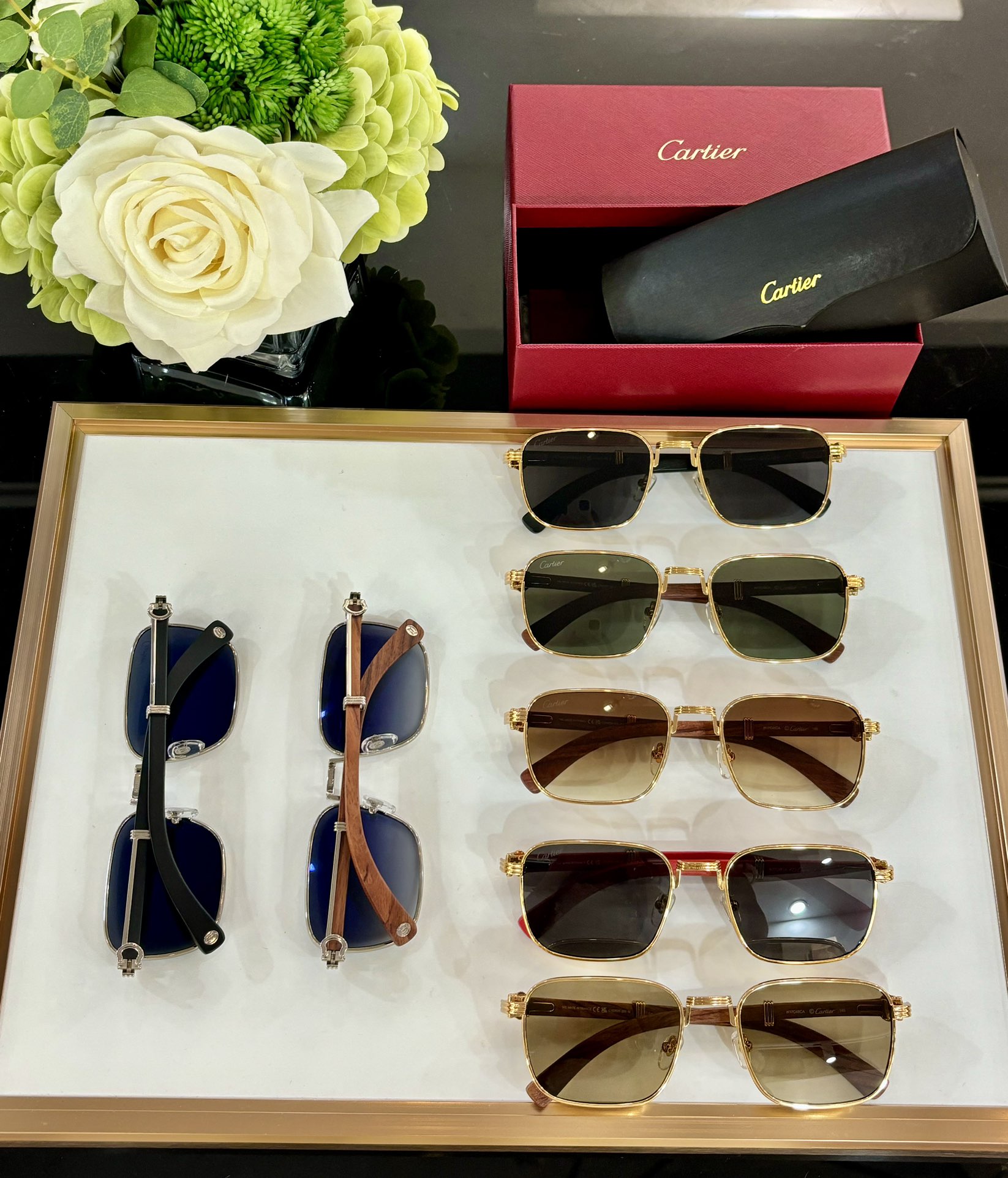  新颜色
CARTIER
CT0363s 
size54口21-145
