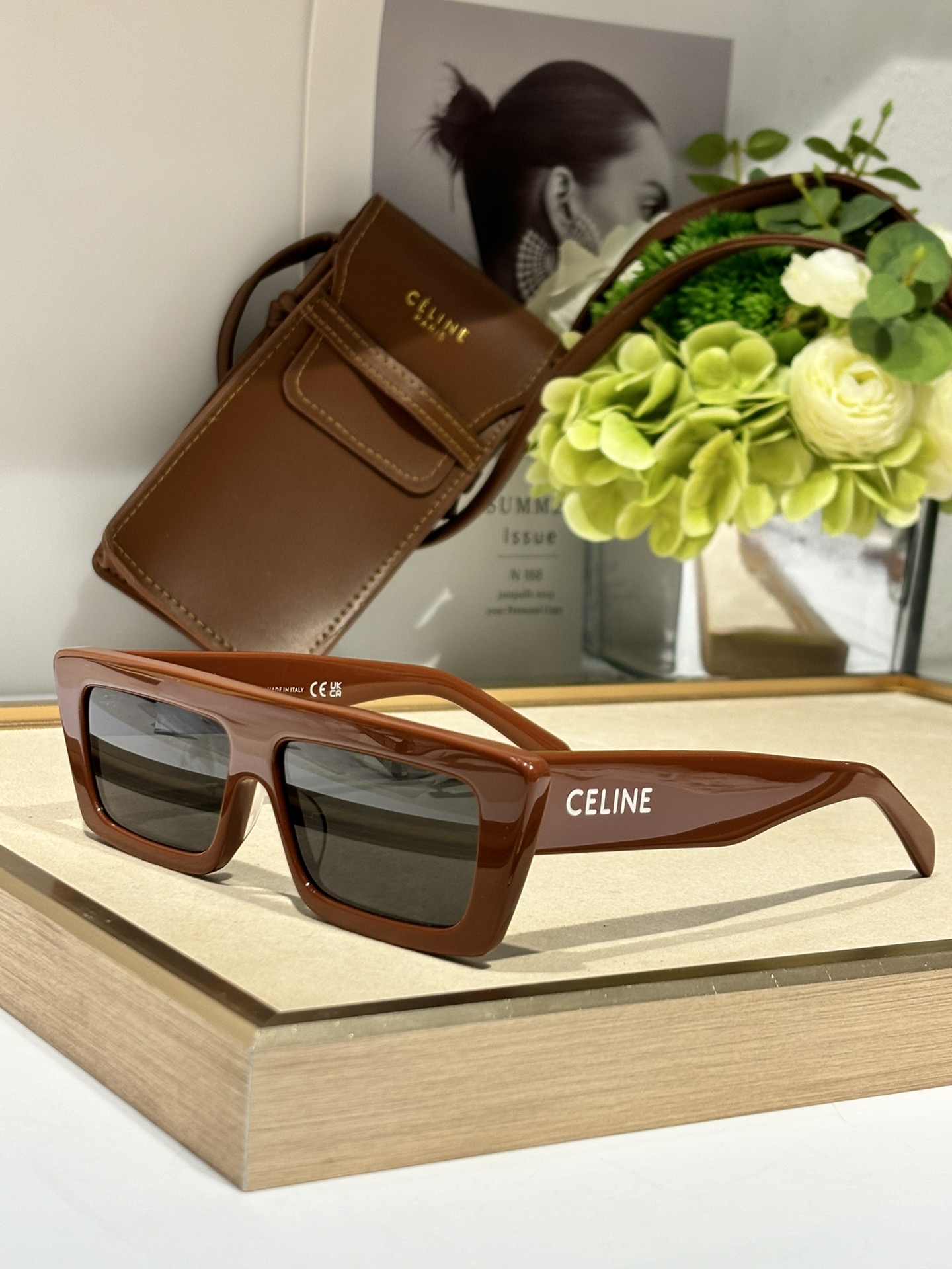 慵懒周末出街必备Celine*Mod:CL40214SIZE56口13-145