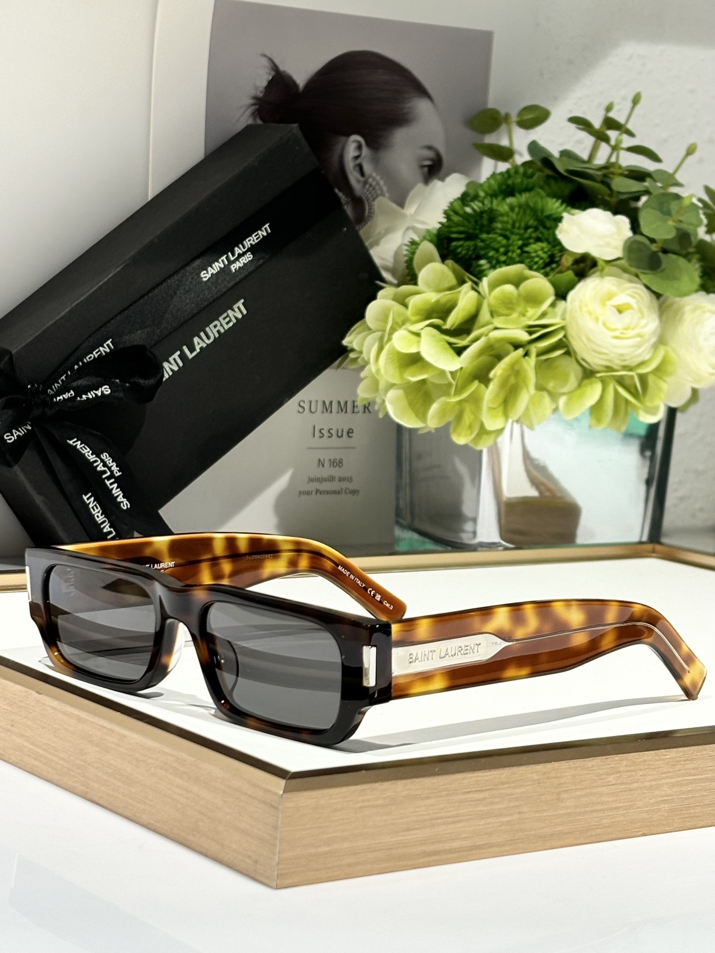 原版品质细节🔝 Saint Lauren*Mod：SL660Size：54-19-145所见所得实物美 