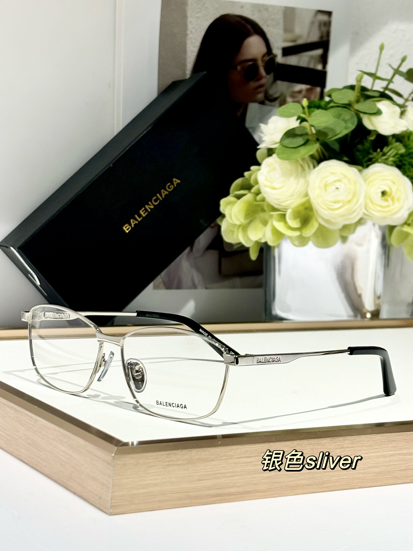 balencig斯文败类眼镜子拿捏️井柏然️bb0283帅的晕倒️Size:61-14-145