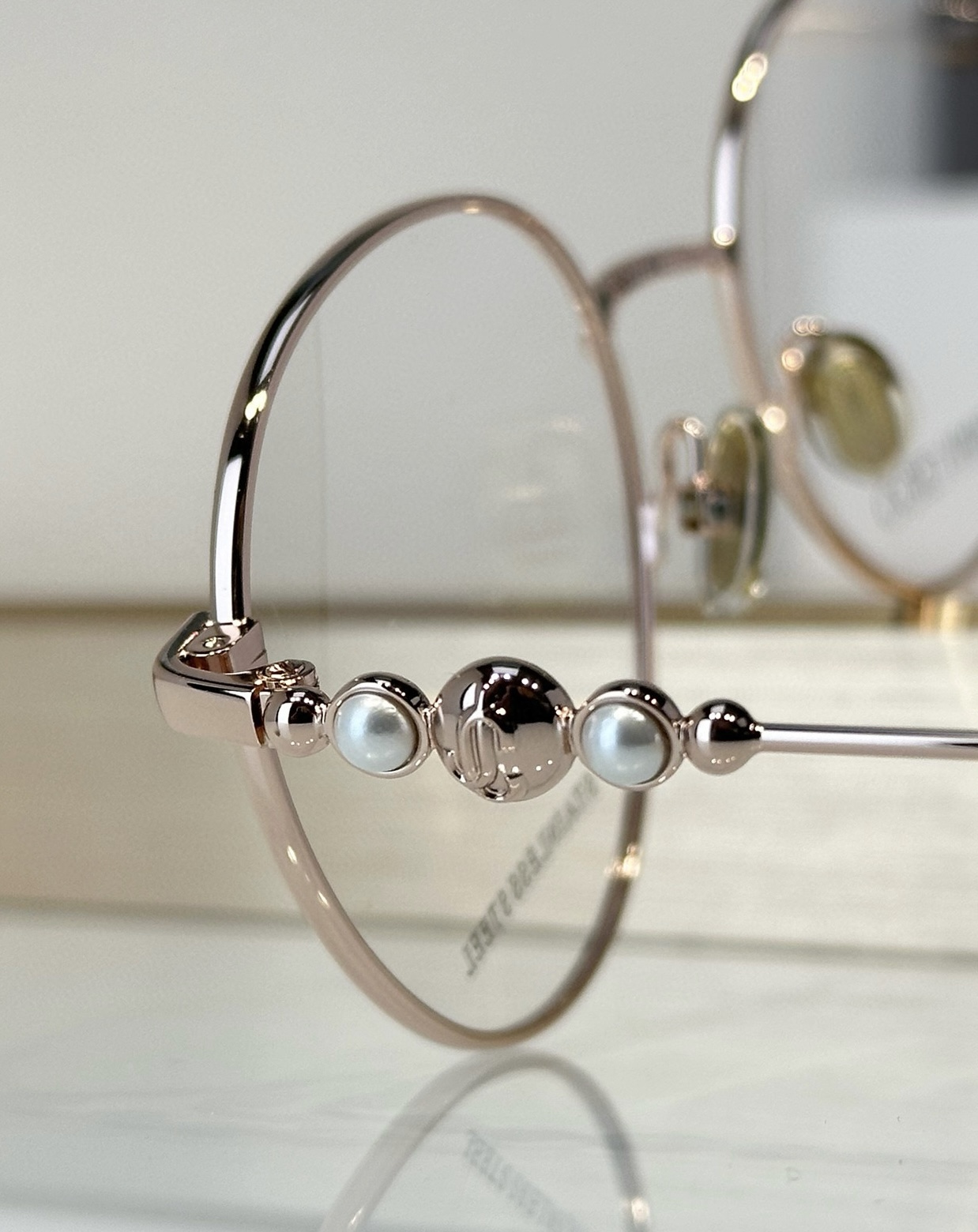 Jimmycho. Rose gold. High-quality frame JC 338 Size: 50-19-145 - 图片 7