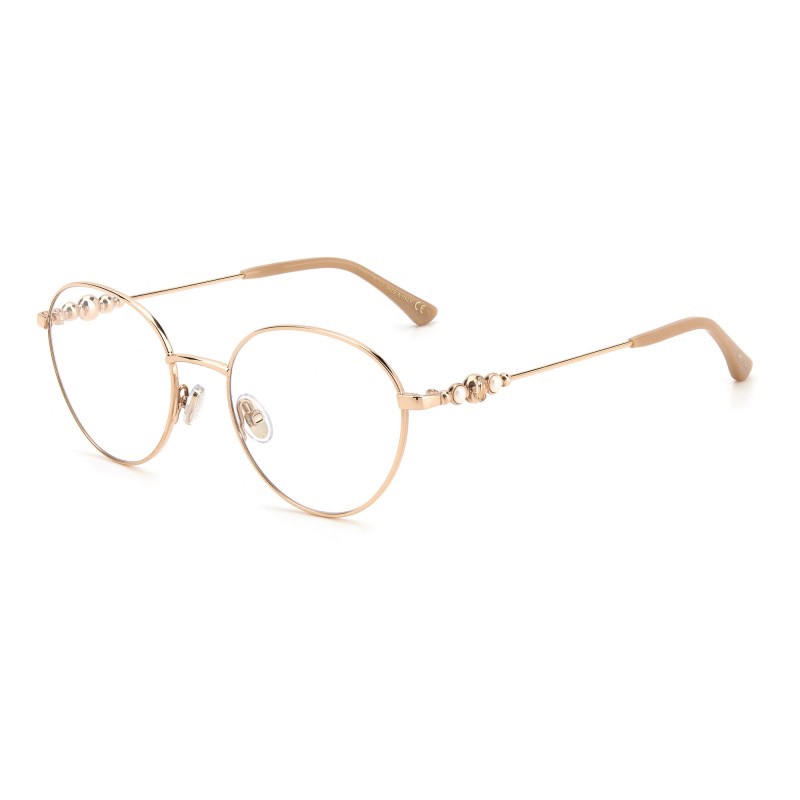 Jimmycho. Rose gold. High-quality frame JC 338 Size: 50-19-145 - 图片 3