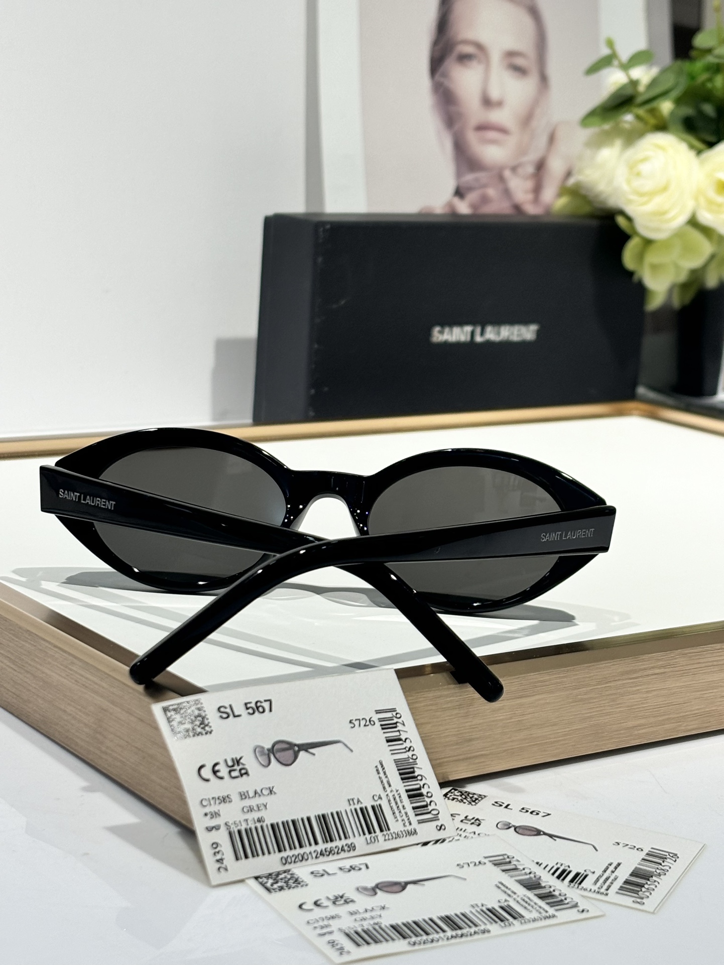  Saint Lauren*
Mod：SL567
Size：51-20-120
toP quality
