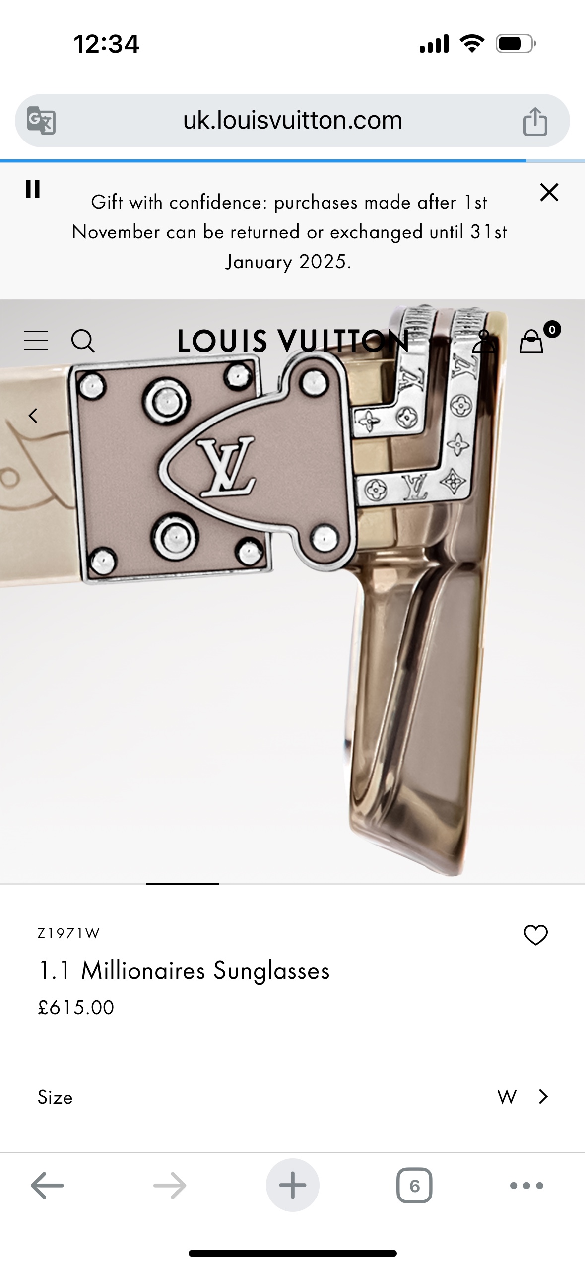 。24/25 Add new colors
TOP QUALITY 
LV96006 Millionai