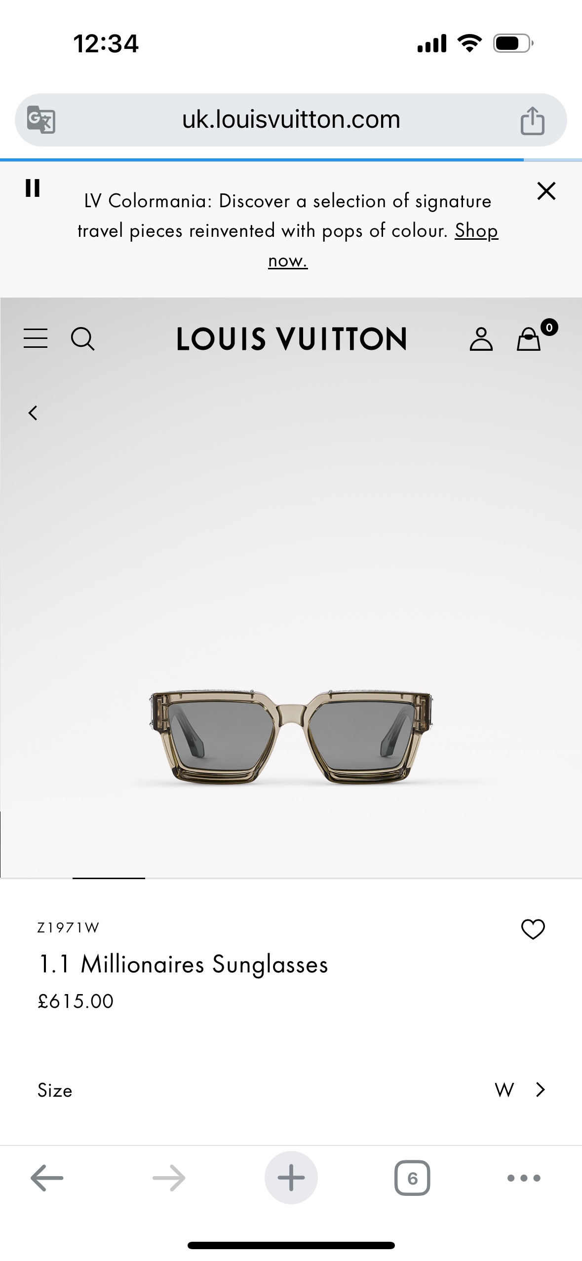 。24/25 Add new colors
TOP QUALITY 
LV96006 Millionai