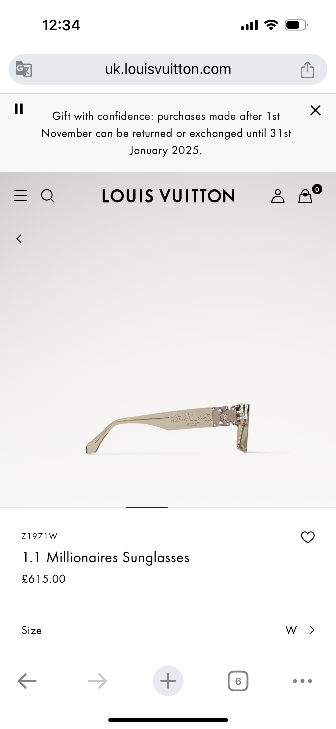 。24/25 Add new colors
TOP QUALITY 
LV96006 Millionai