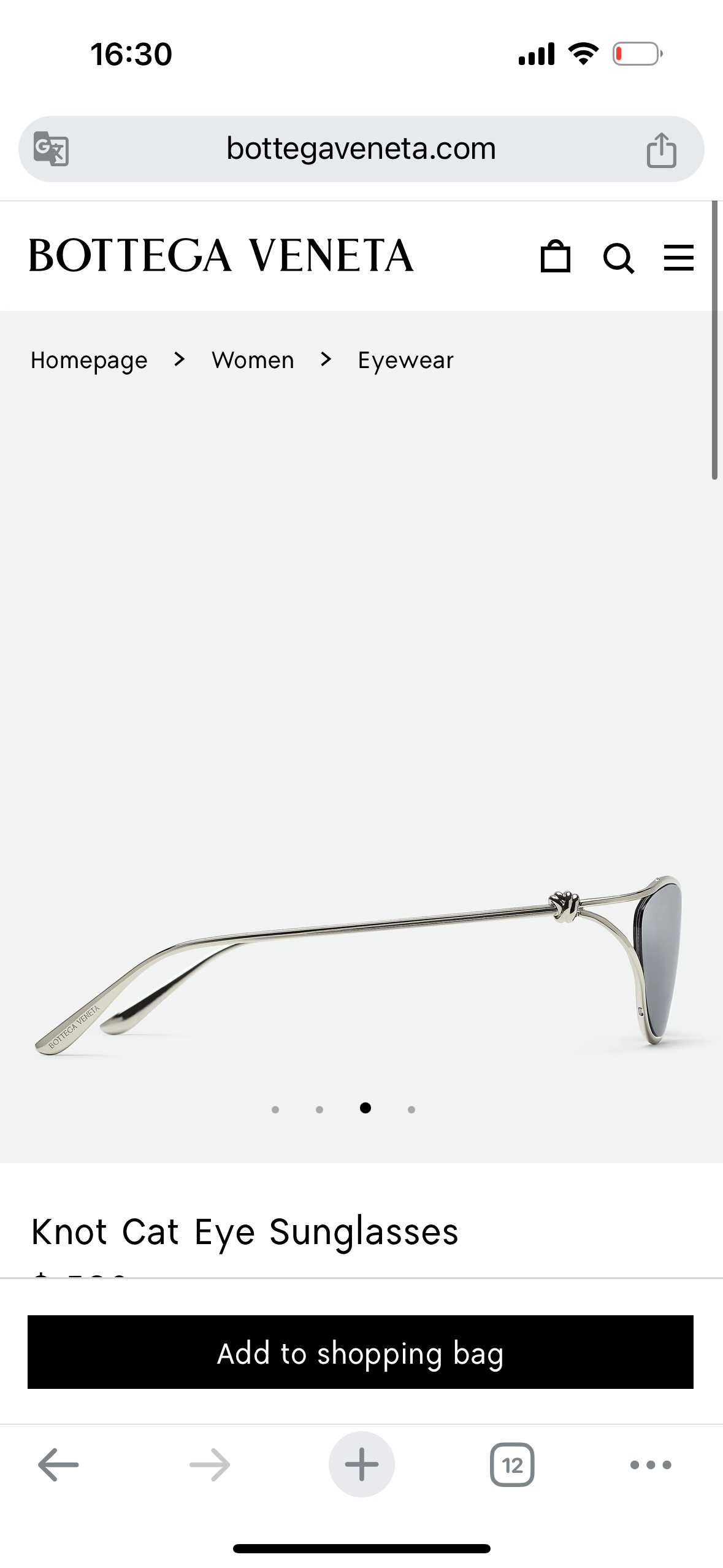 Bottega Veneta Sunglasses BV1330S Original Quality, Size 57-19-130, Confirm Nasal Fit, No Fading, Handsome Look - 图片 5