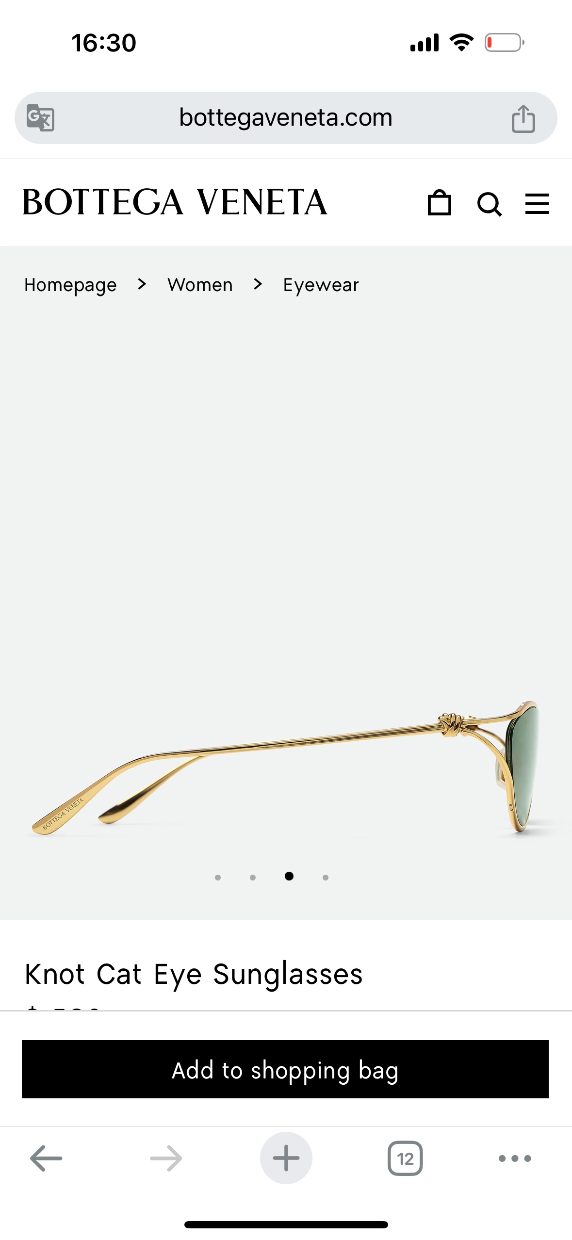 Bottega Veneta Sunglasses BV1330S Original Quality, Size 57-19-130, Confirm Nasal Fit, No Fading, Handsome Look - 图片 9