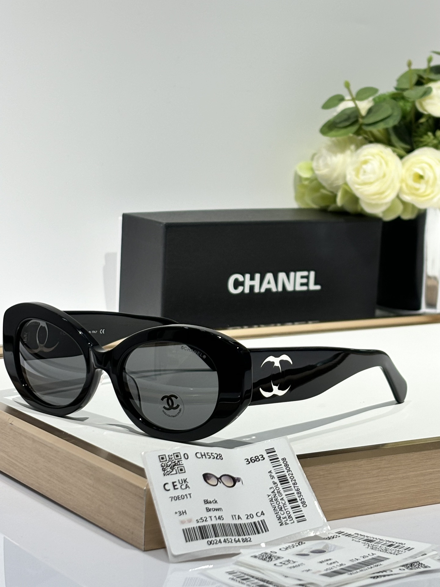 CHANELPolarizedlensesMODELCH5528SIZE52口20-145