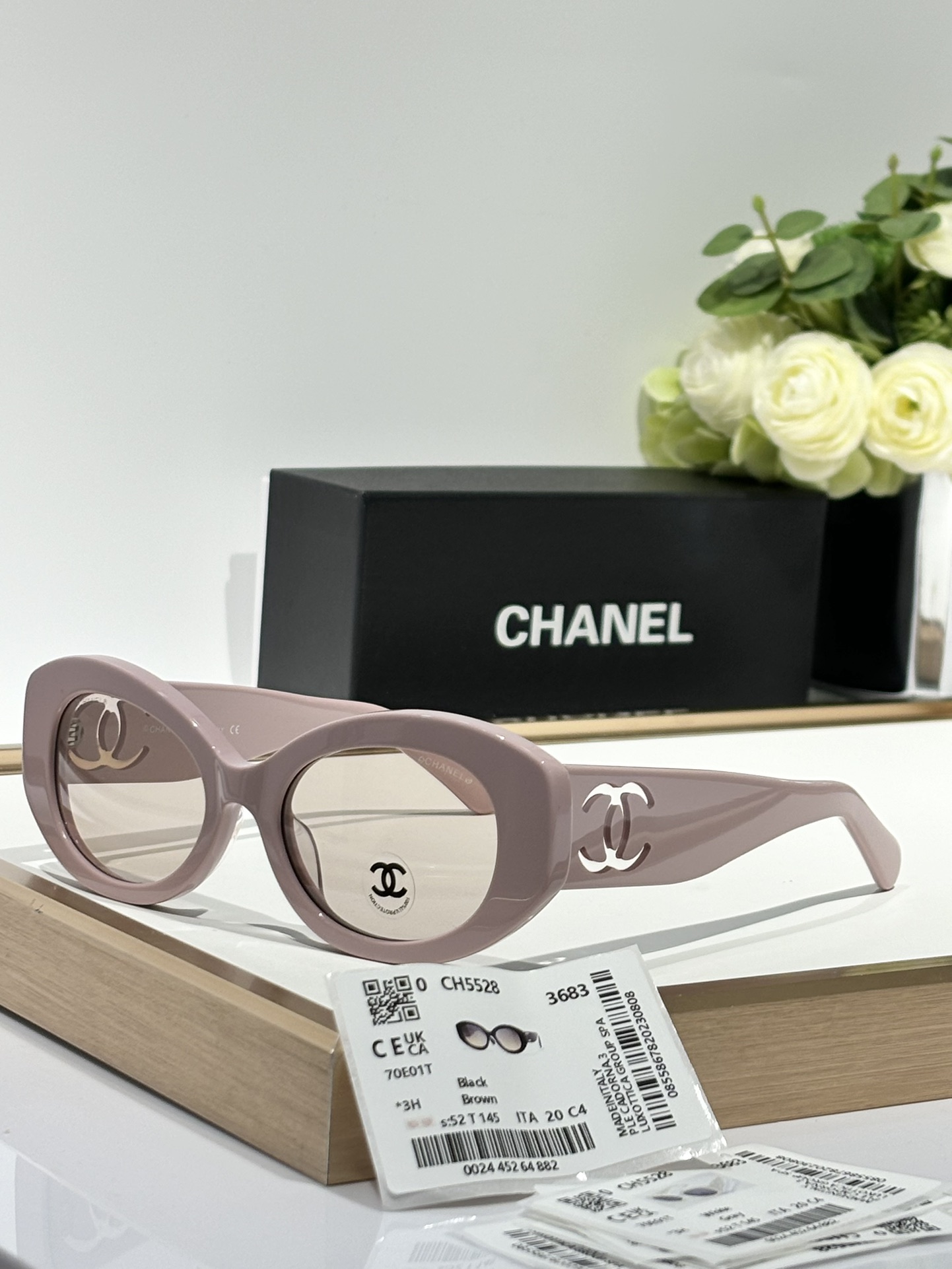 CHANELPolarizedlensesMODELCH5528SIZE52口20-145