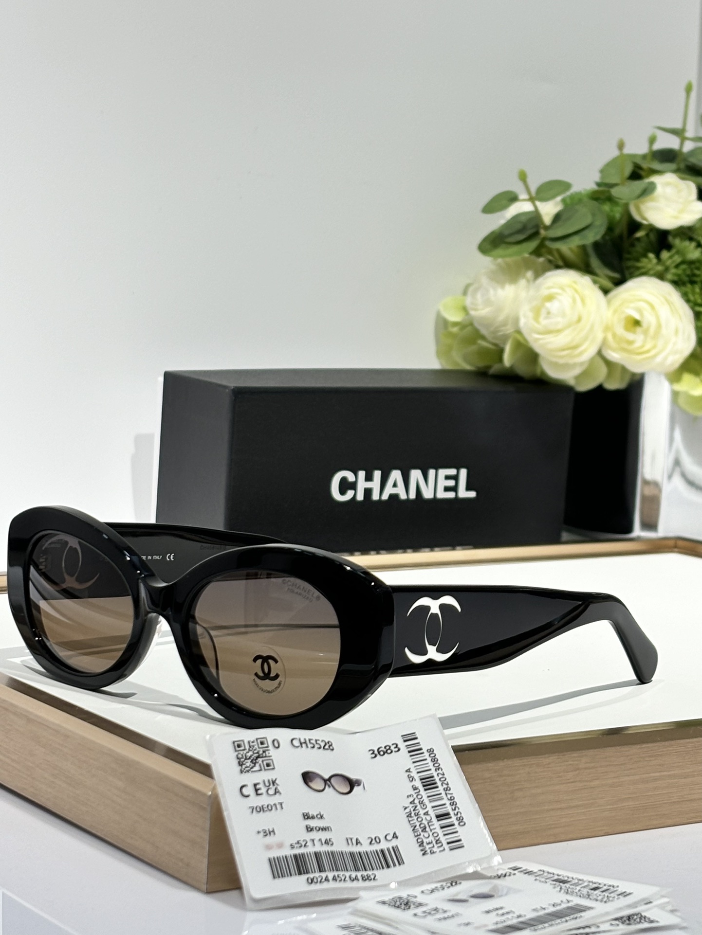 CHANELPolarizedlensesMODELCH5528SIZE52口20-145