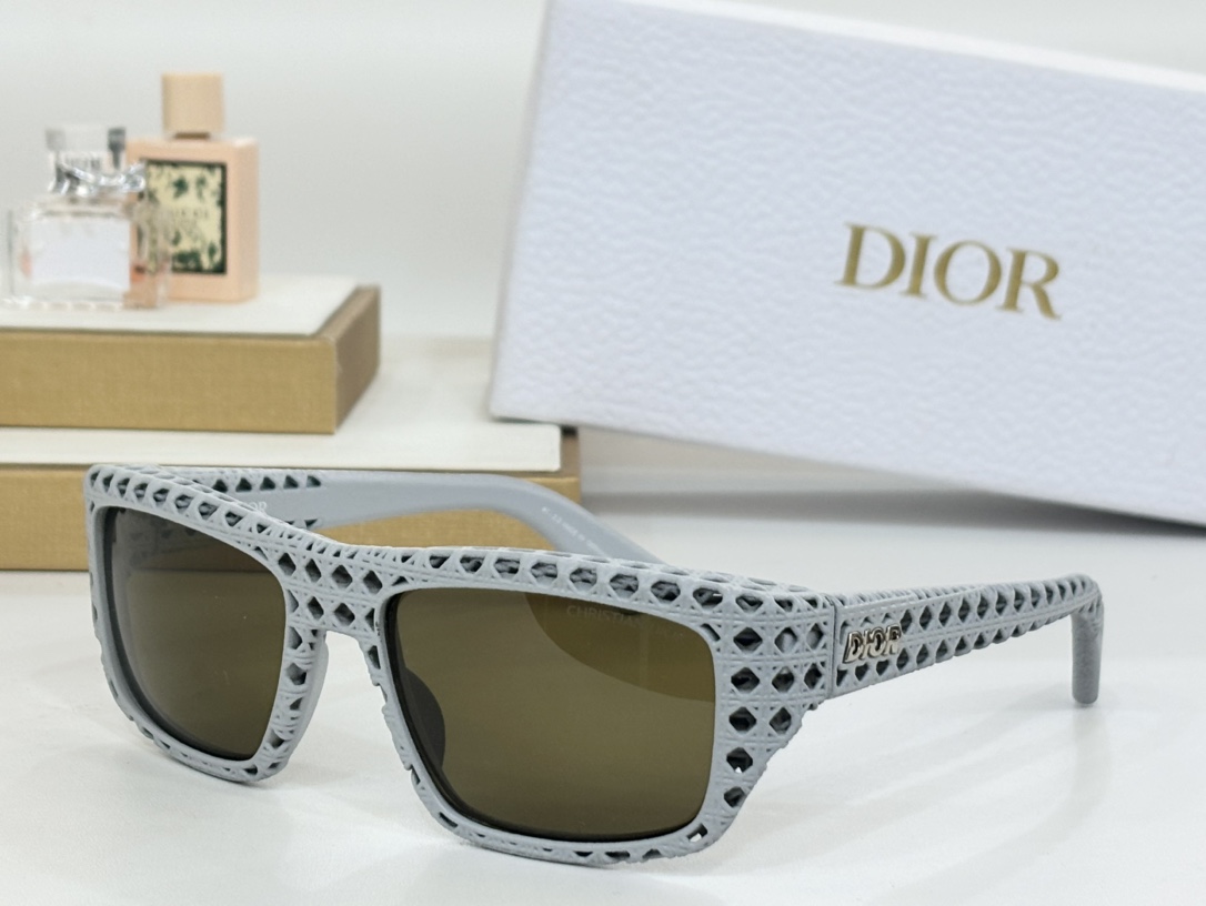 Dio*独家NFC防伪包装Mod3DS1ISize57-18-新工艺3D打印Dior3DS1I长方形太阳