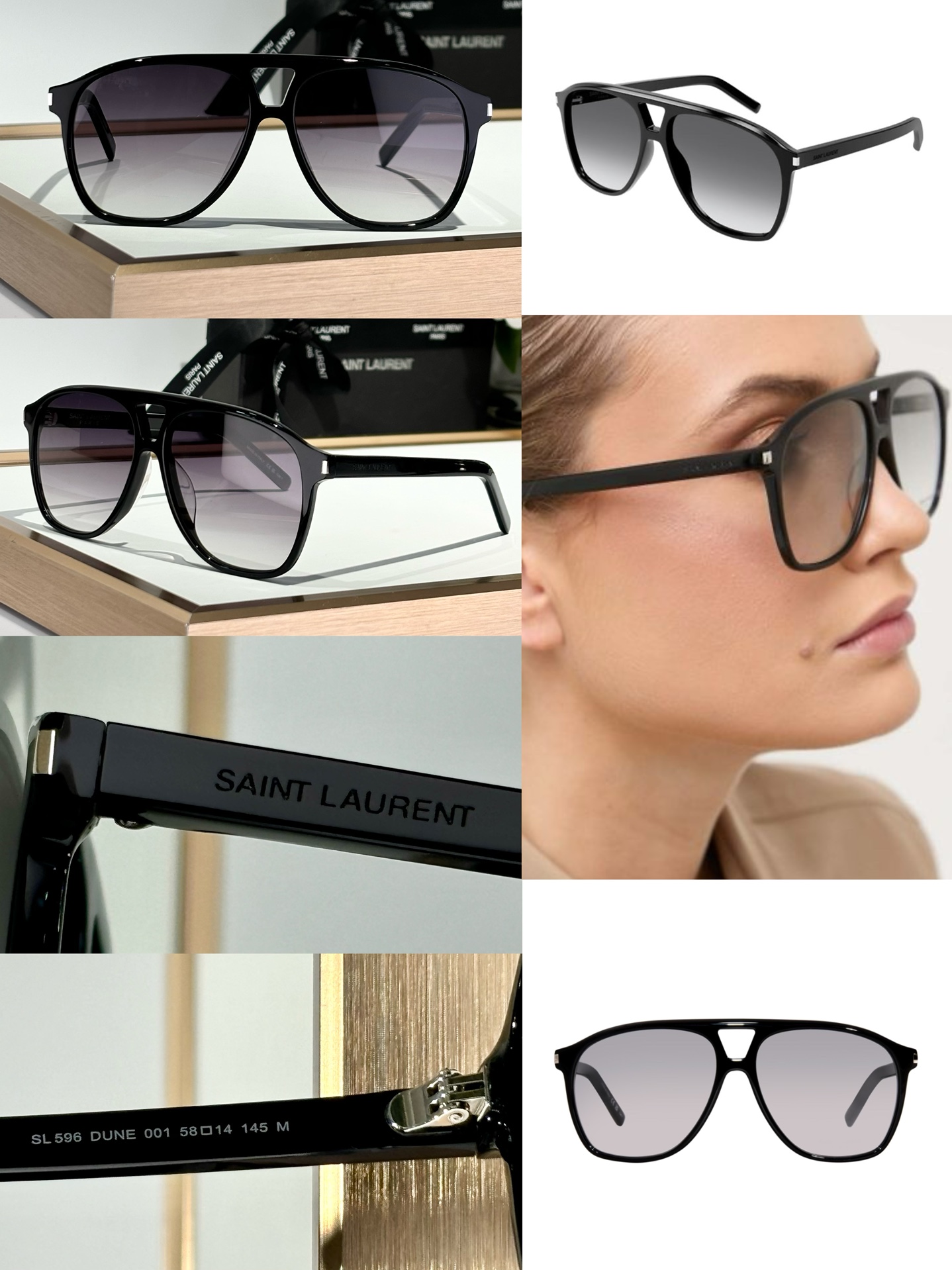Today’s spot color. Saint Lauren* Mod: SL596 Size: 58-14-145 Details Beautiful