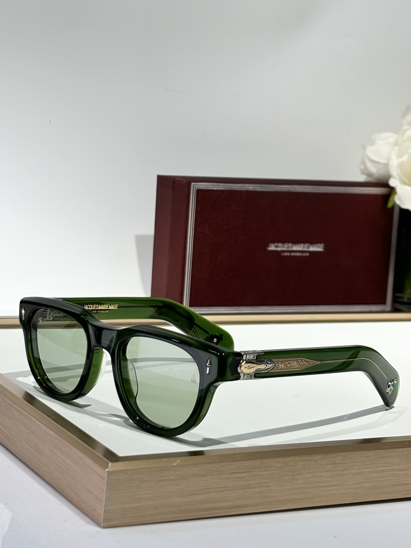 JACQUESMARIEMAGE绿松石系列MODELPINEDALESIZE50口21-140
