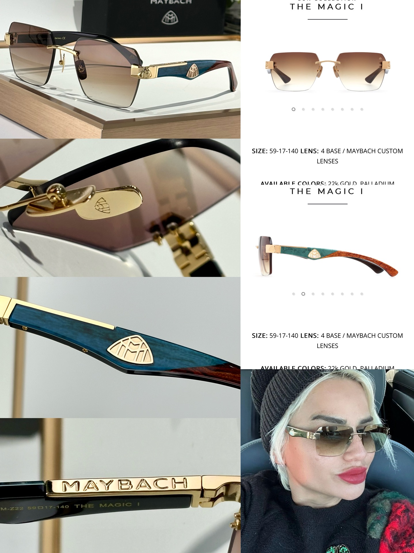 ToPqualityMAYBAC-THEMAGICI意大利进口料size59口17-140