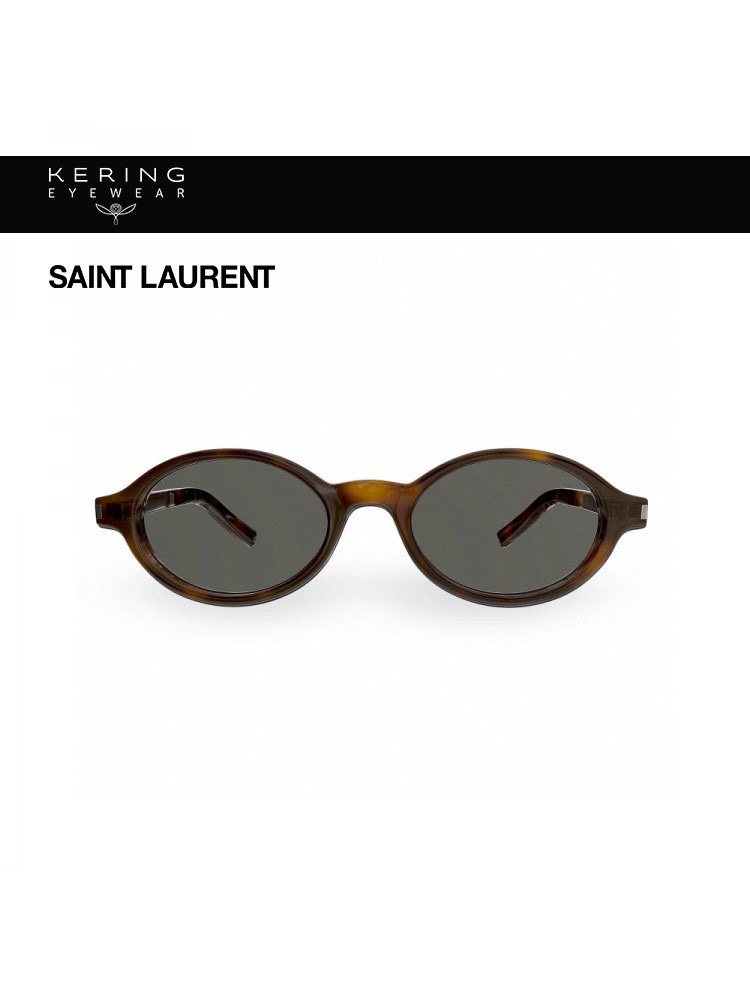 绝美书呆子SL751JEANNE欧美小框镜size50口19-140SAINTLAURENT镜脚刻印金属