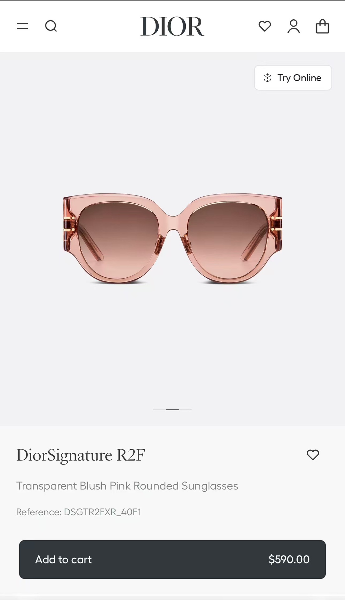 DIORMOD:SignatureR2FSize55-18-140