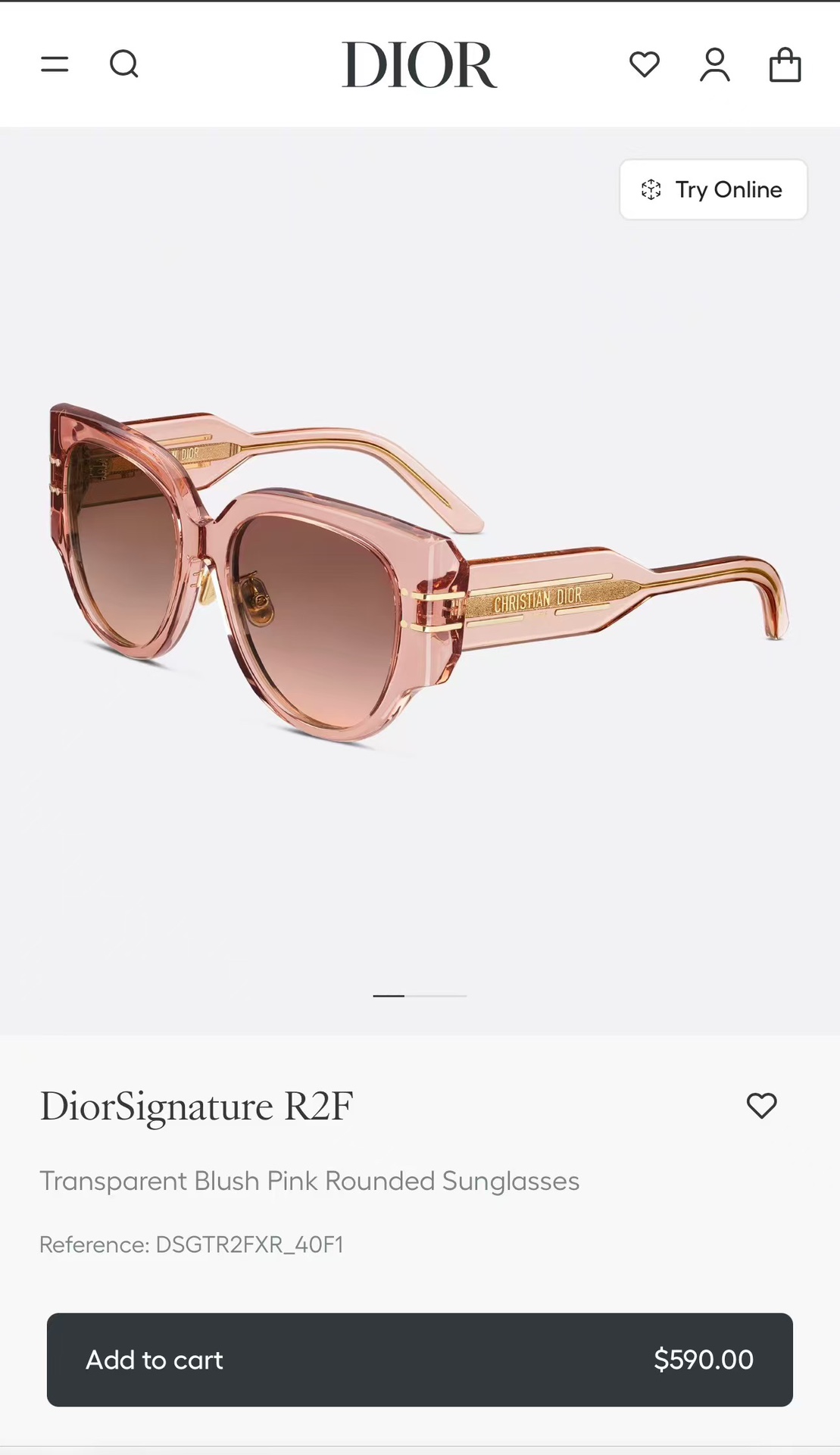 DIORMOD:SignatureR2FSize55-18-140