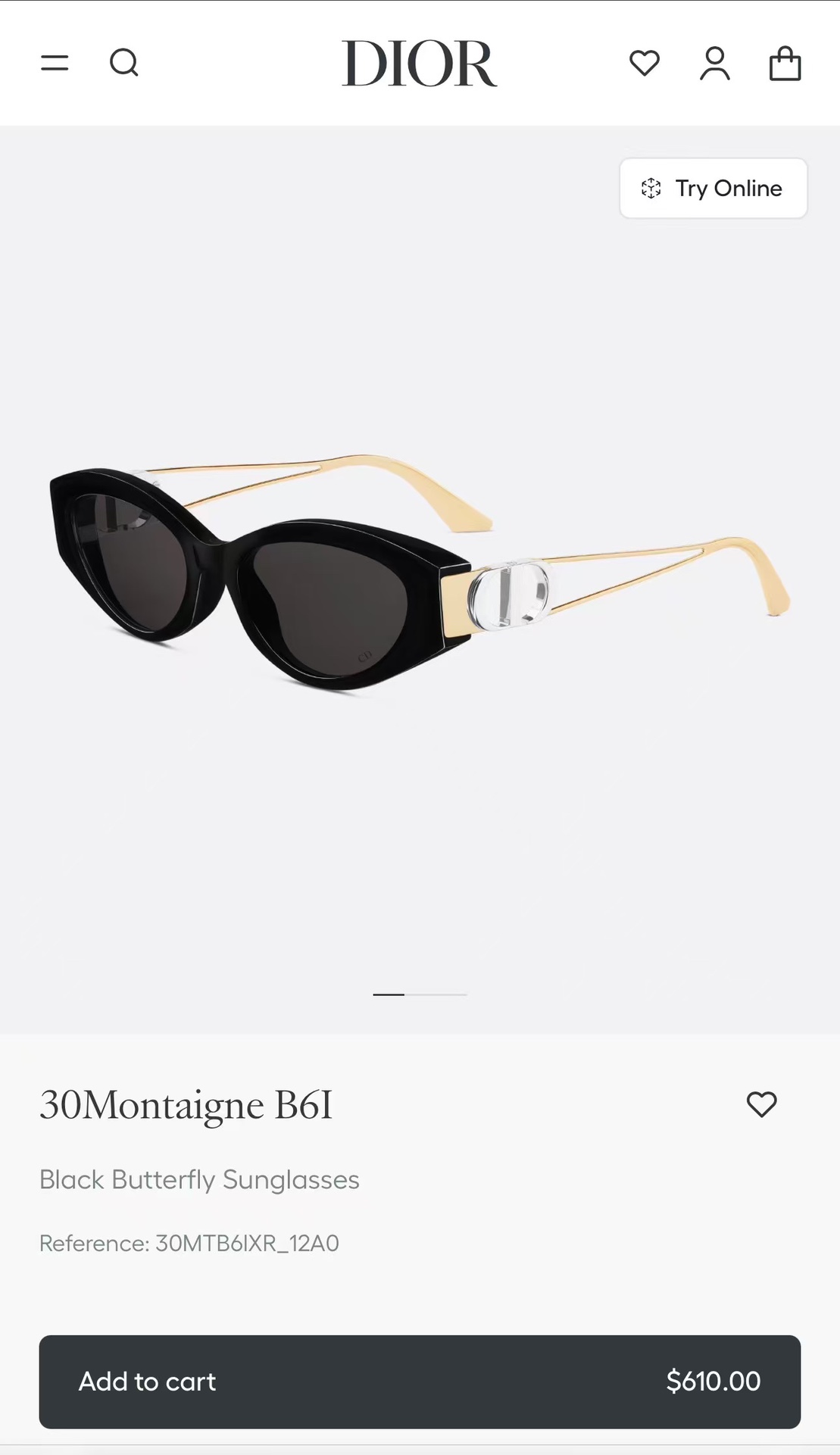 DIORMOD30MontaigneB6ISIZE:51-18-130