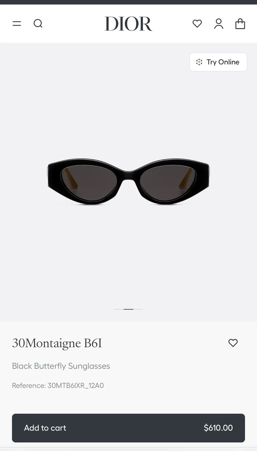 DIORMOD30MontaigneB6ISIZE:51-18-130