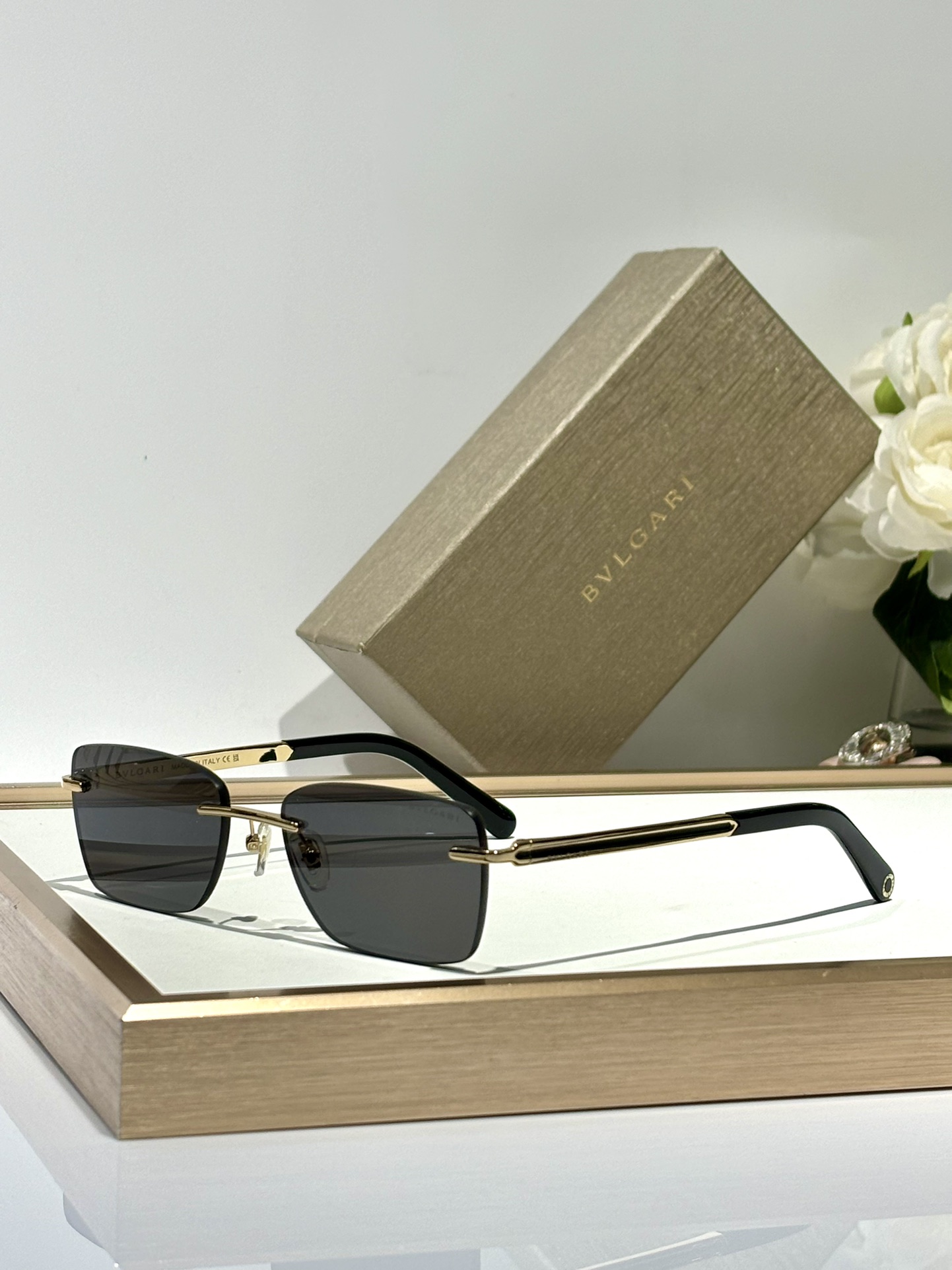 BVLGAR*无框太阳镜MODELBV40028USIZE58口18-145