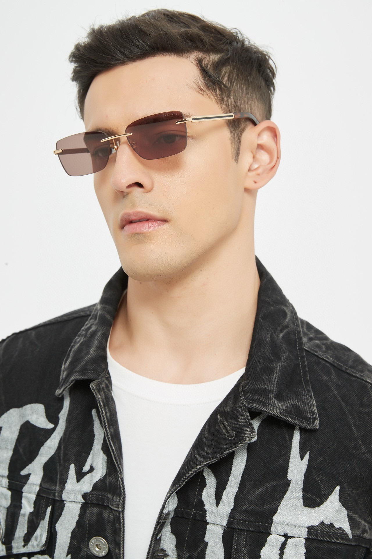BVLGAR*无框太阳镜MODELBV40028USIZE58口18-145