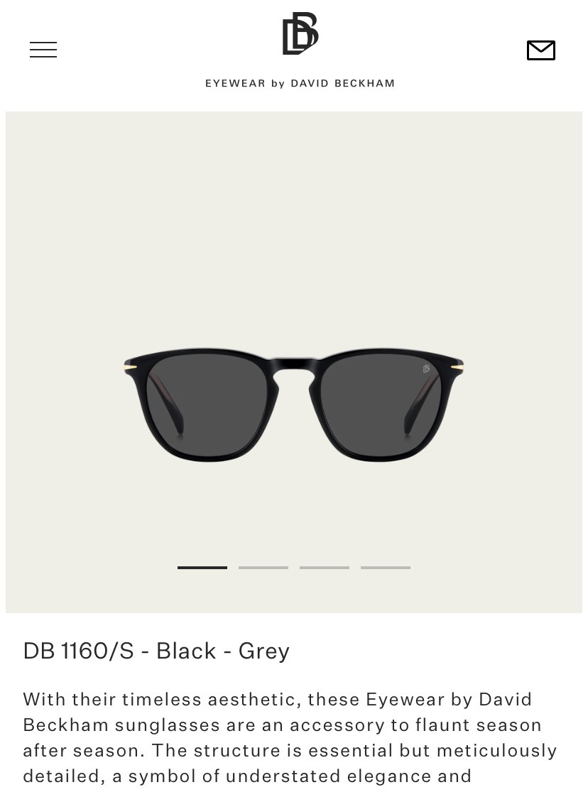 DavidBeckhamEyewear大卫贝克汉姆品牌眼镜DB1160size52-21-145