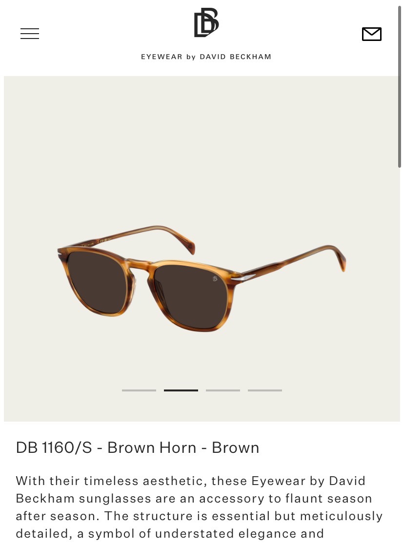 DavidBeckhamEyewear大卫贝克汉姆品牌眼镜DB1160size52-21-145