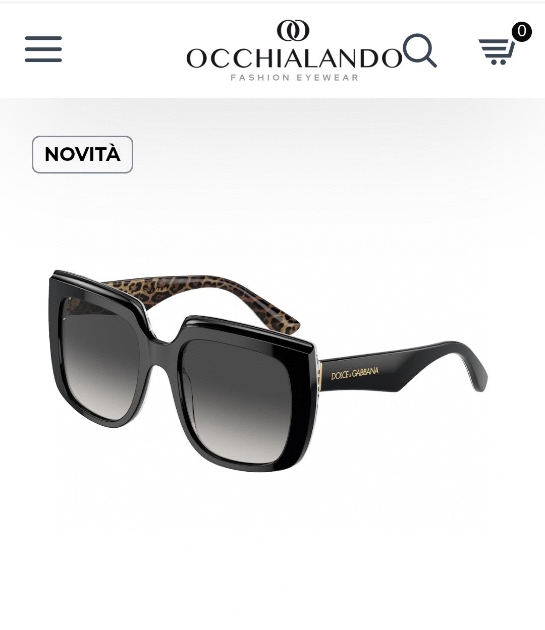 DOLCE&GABBAN*MODELDG4414SIZE54口20-145