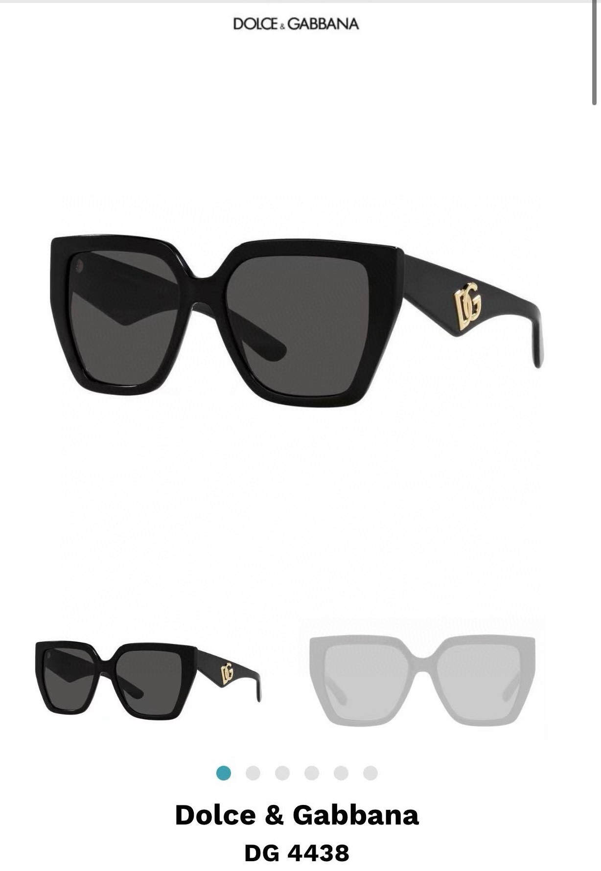 DOLCE&GABBAN*MODELDG4438SIZE55口17-145
