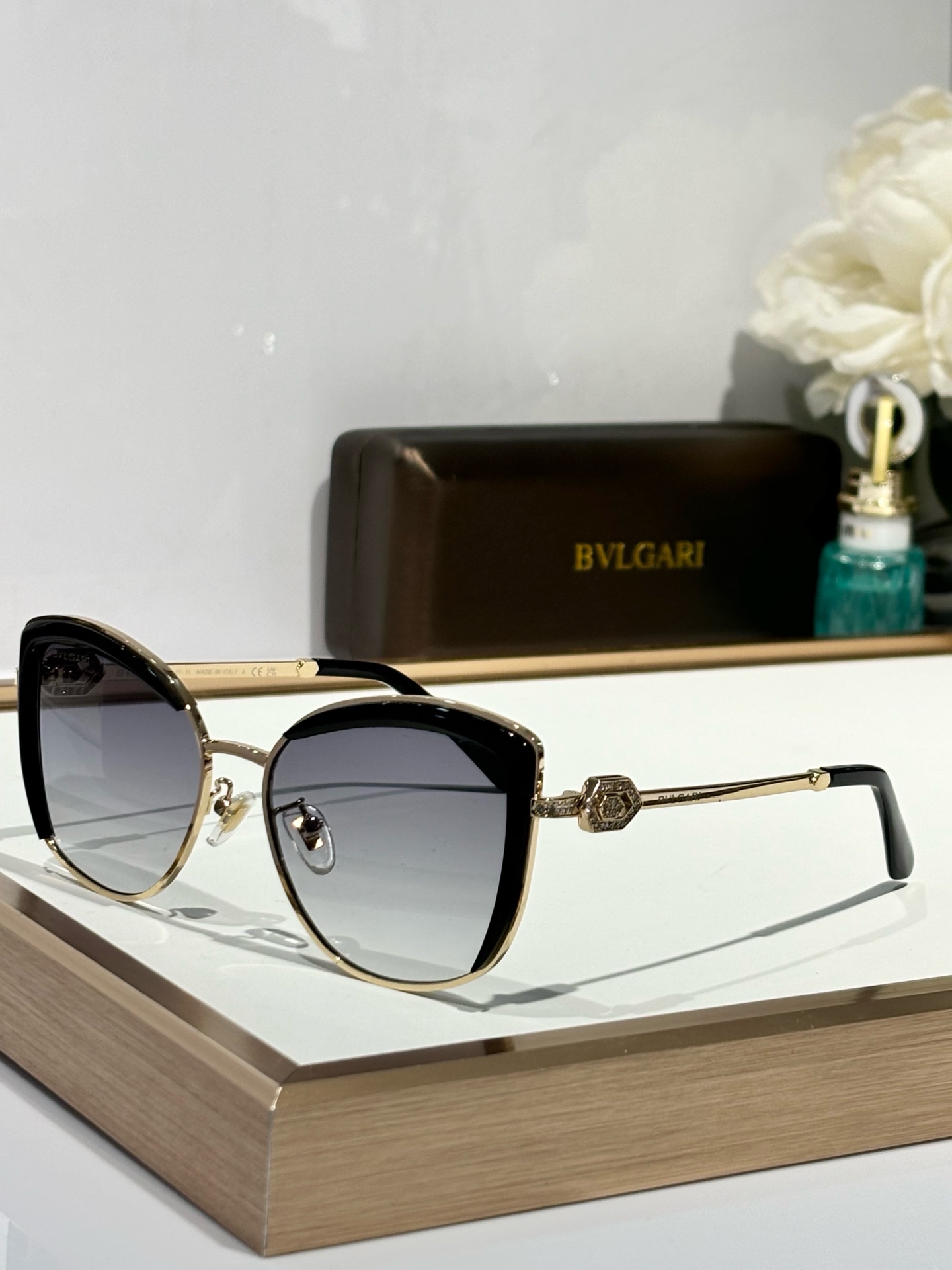 
 BVLGARI
MOD：BV6128B
SIZE：56-16-140
