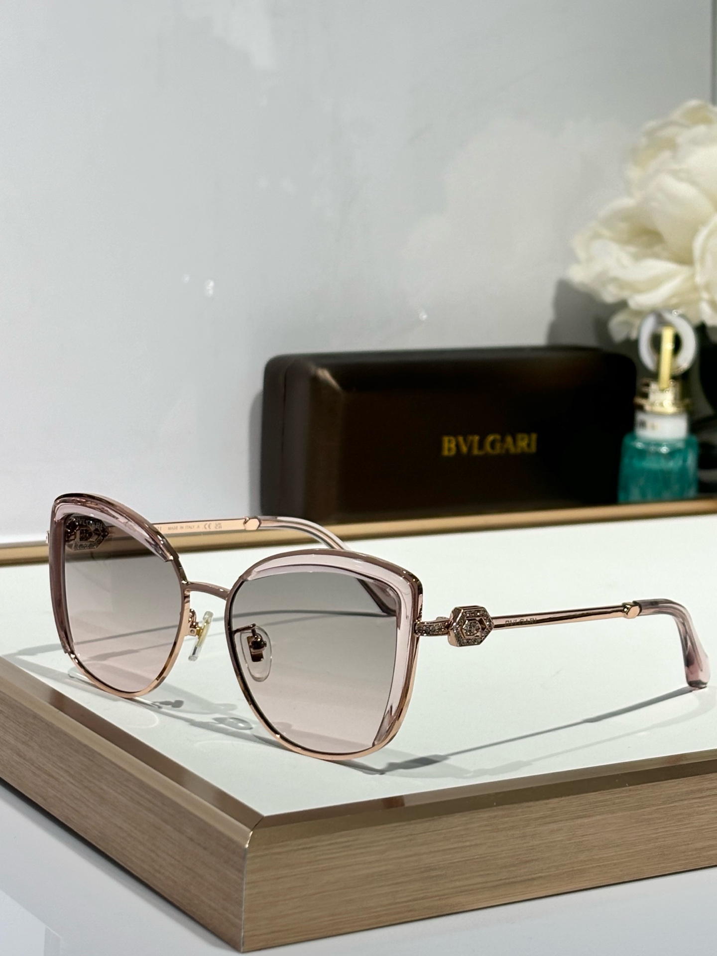 
 BVLGARI
MOD：BV6128B
SIZE：56-16-140
