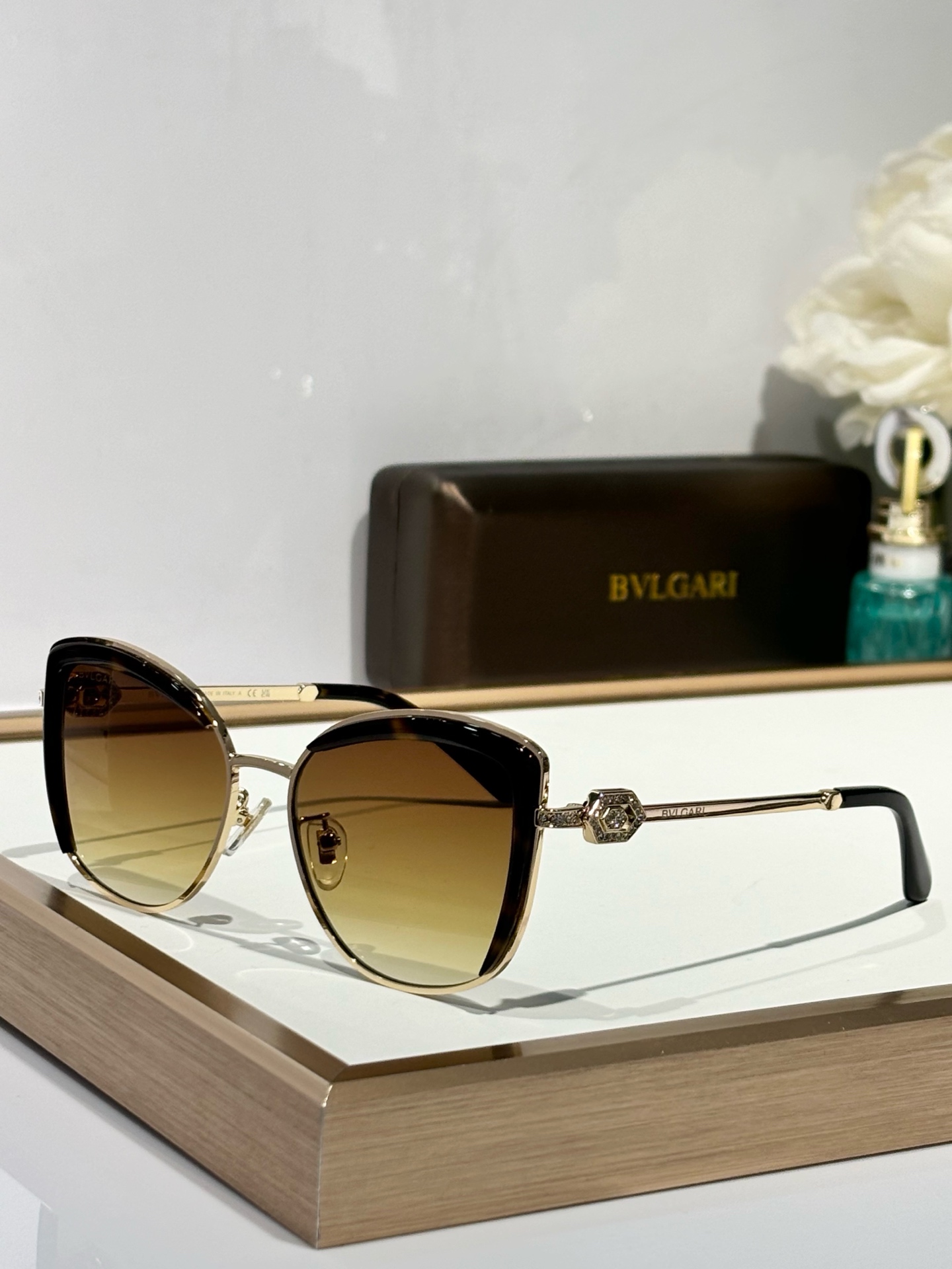 
 BVLGARI
MOD：BV6128B
SIZE：56-16-140
