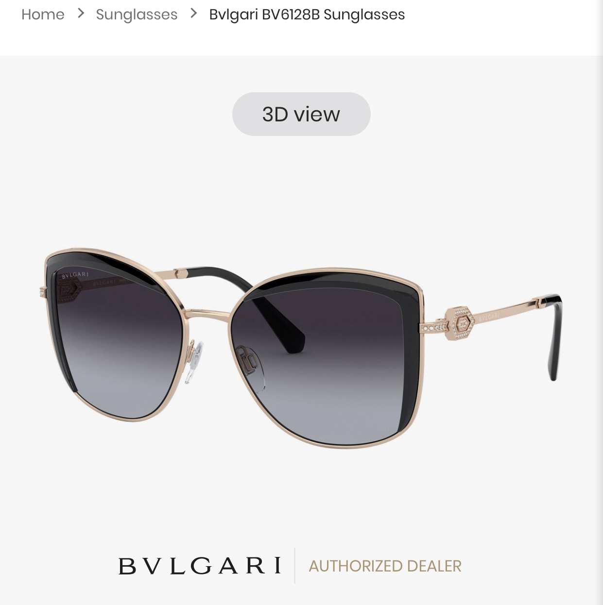 ￼ 
 BVLGARI
MOD：BV6128B
SIZE：56-16-140