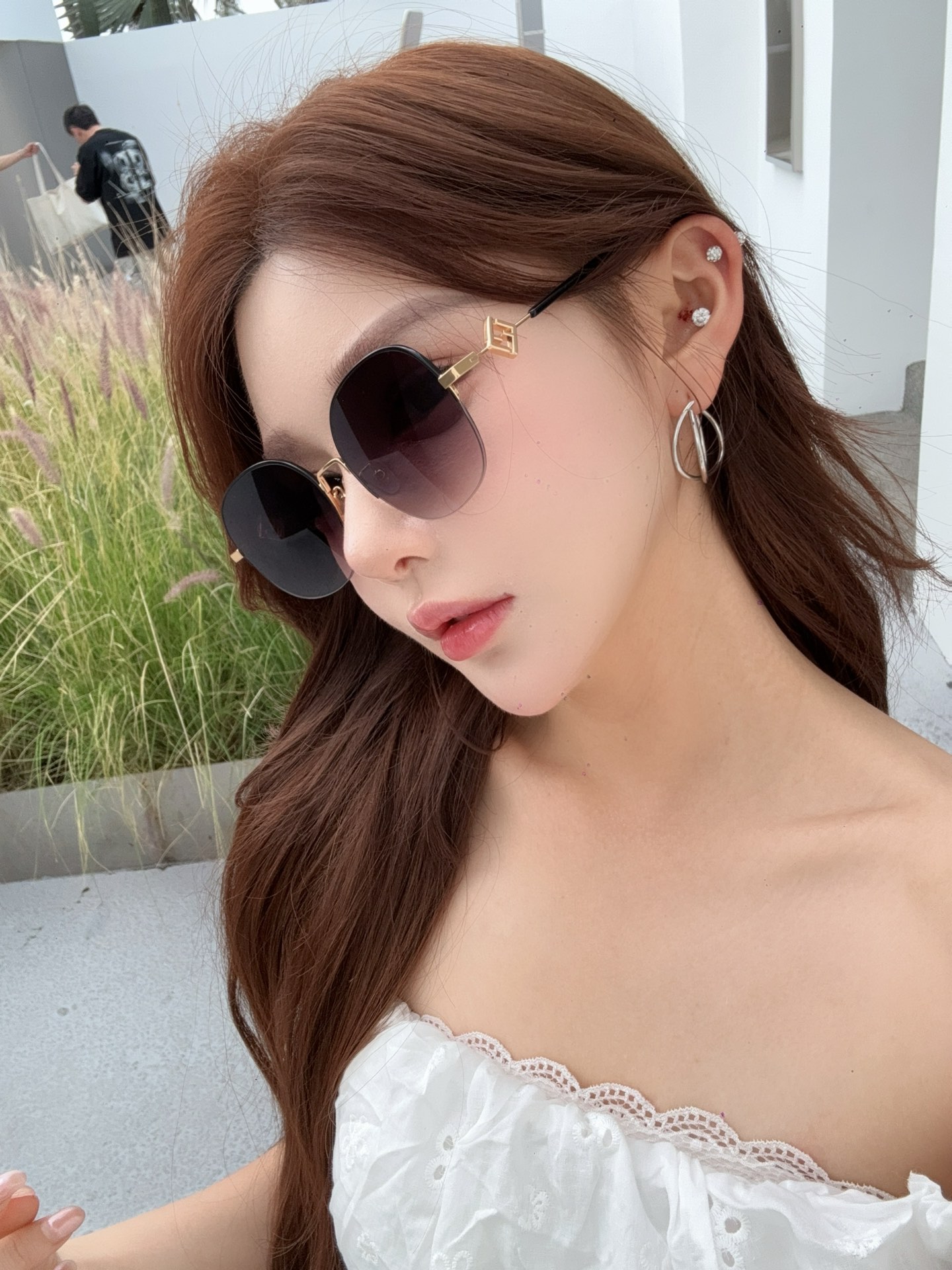  FENDI
MOD：FD8136
Size：55口19-145
