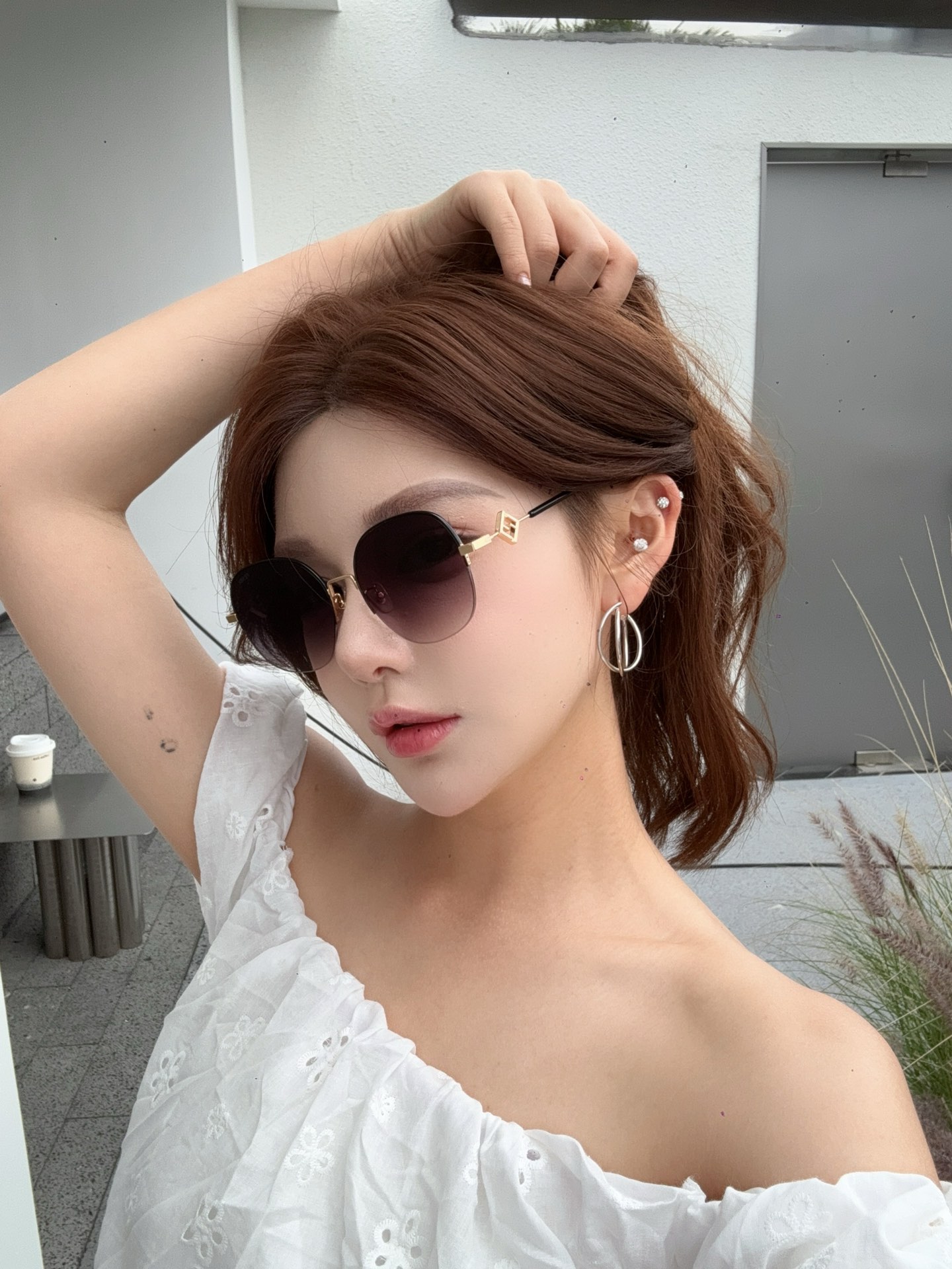  FENDI
MOD：FD8136
Size：55口19-145

