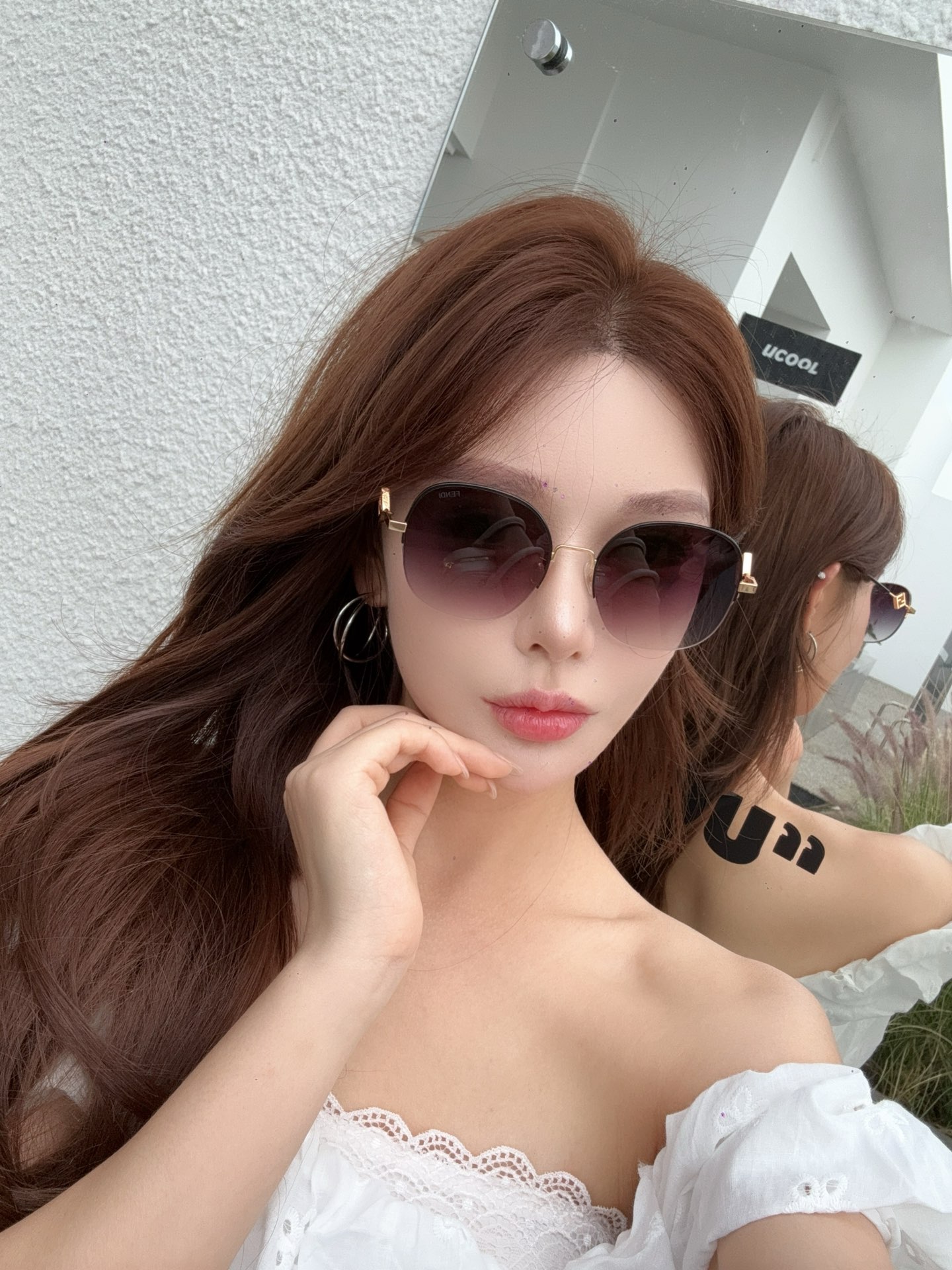  FENDI
MOD：FD8136
Size：55口19-145
