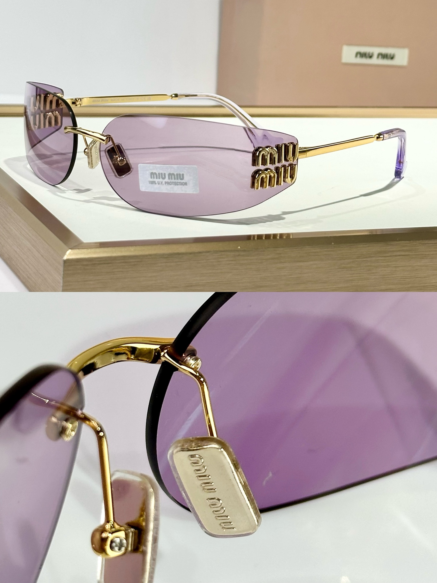  Small Size
Original nose suPPort
MIU*MIU
MOD：MUA51S