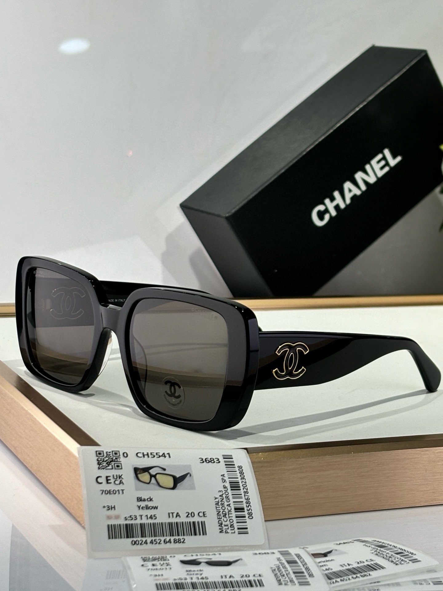  CHANEL
MODEL：CH5541
SIZE：53口20-145
