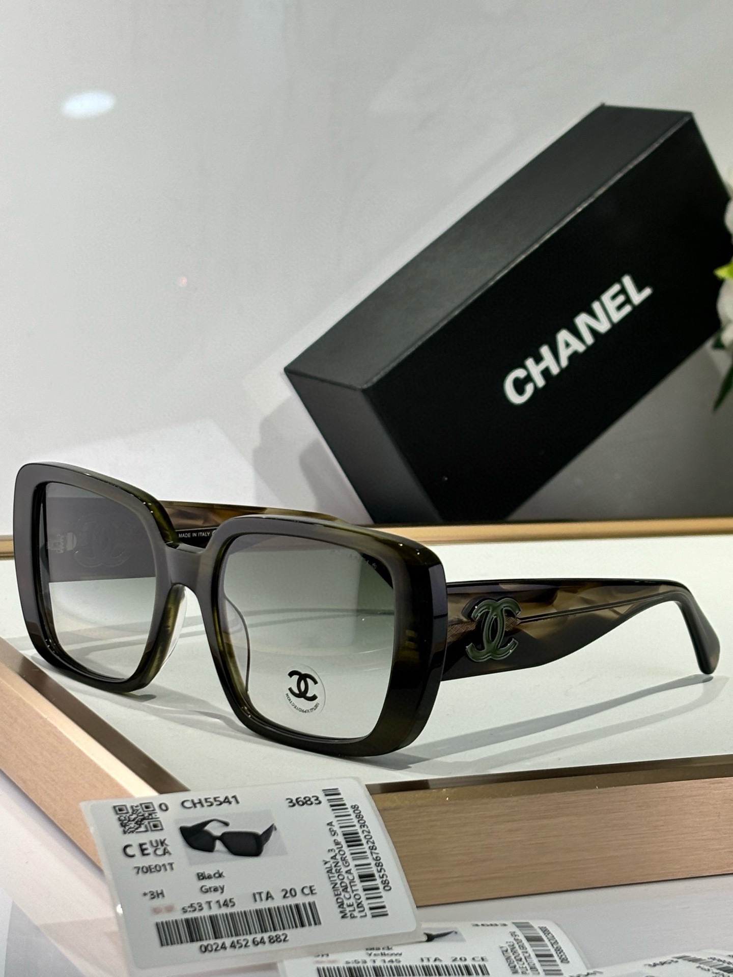  CHANEL
MODEL：CH5541
SIZE：53口20-145
