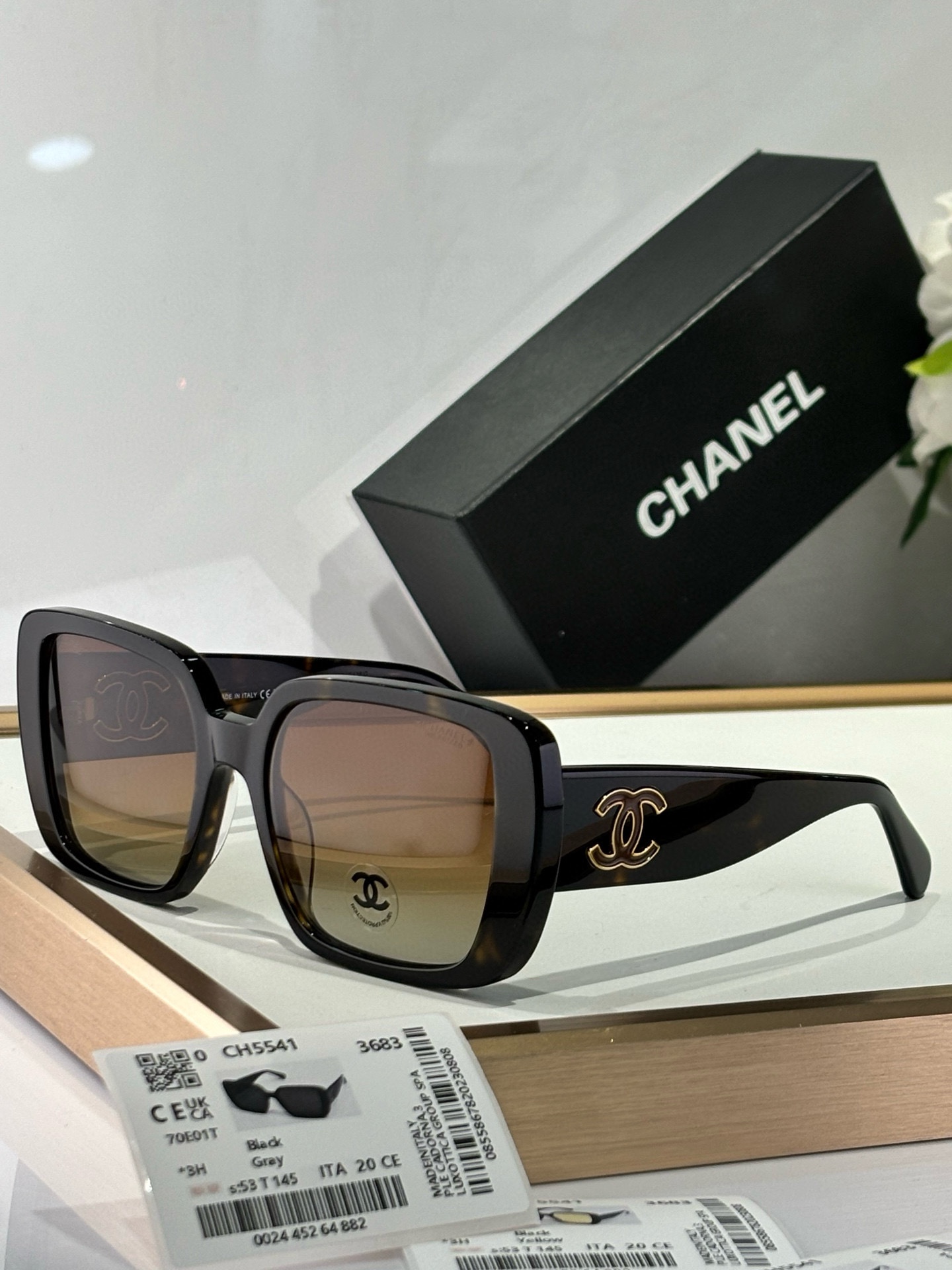  CHANEL
MODEL：CH5541
SIZE：53口20-145
