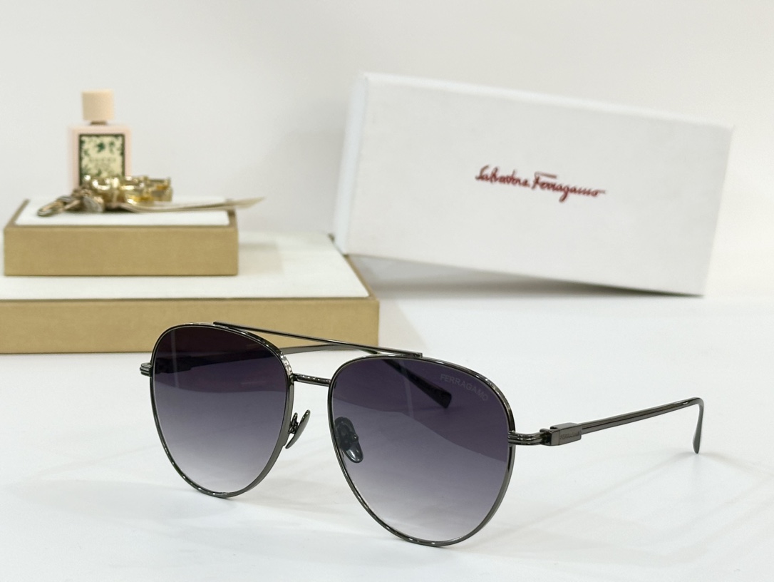  Salvatore ferragam* 
MODEL：SF308S
SIZE：58口15-140
