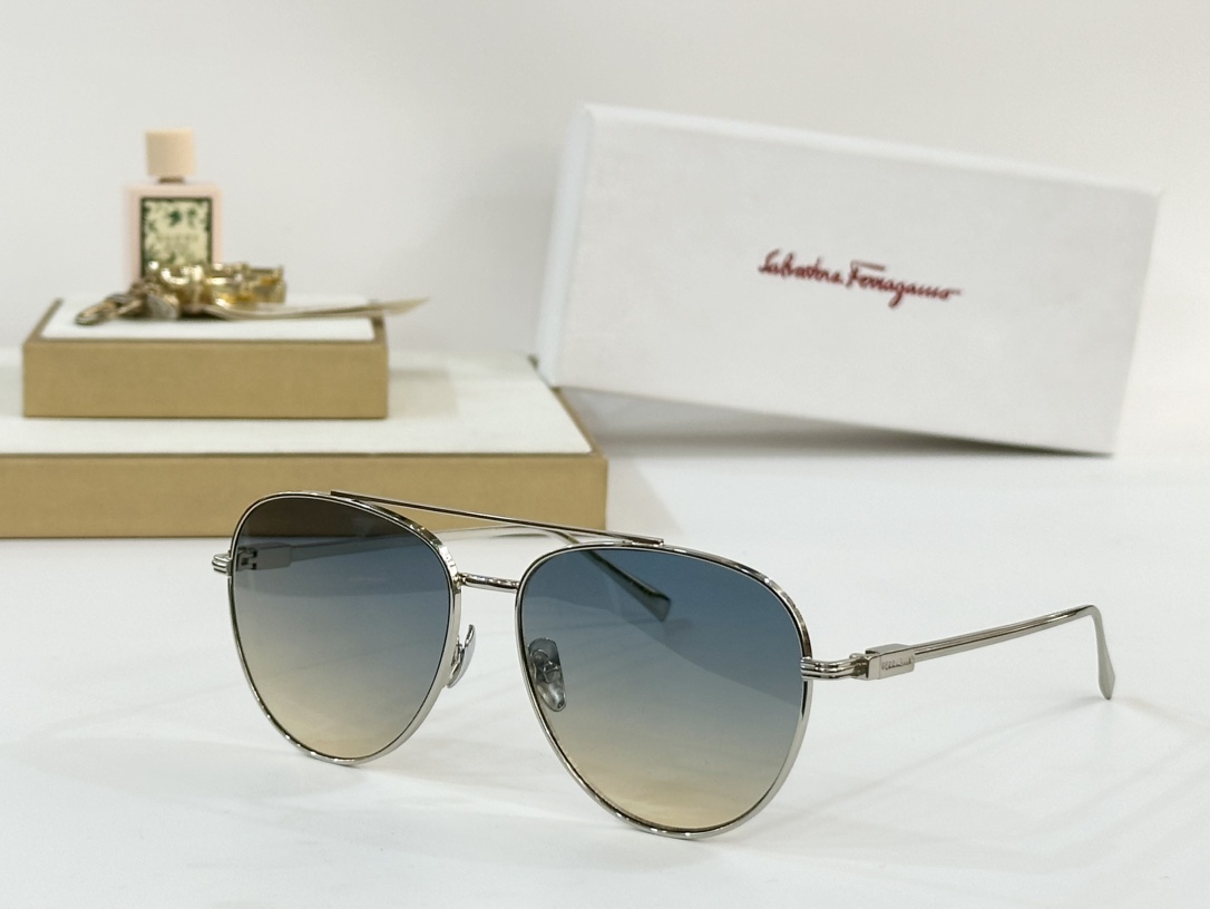  Salvatore ferragam* 
MODEL：SF308S
SIZE：58口15-140
