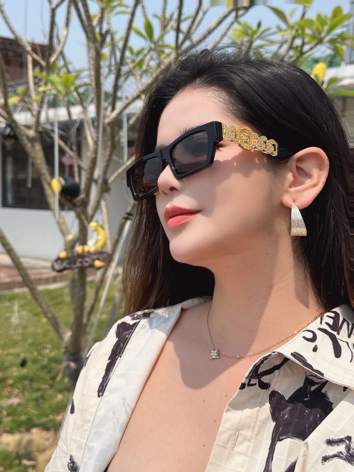  VERSACE
MOD：VE4484BU
Size：54口16 140
